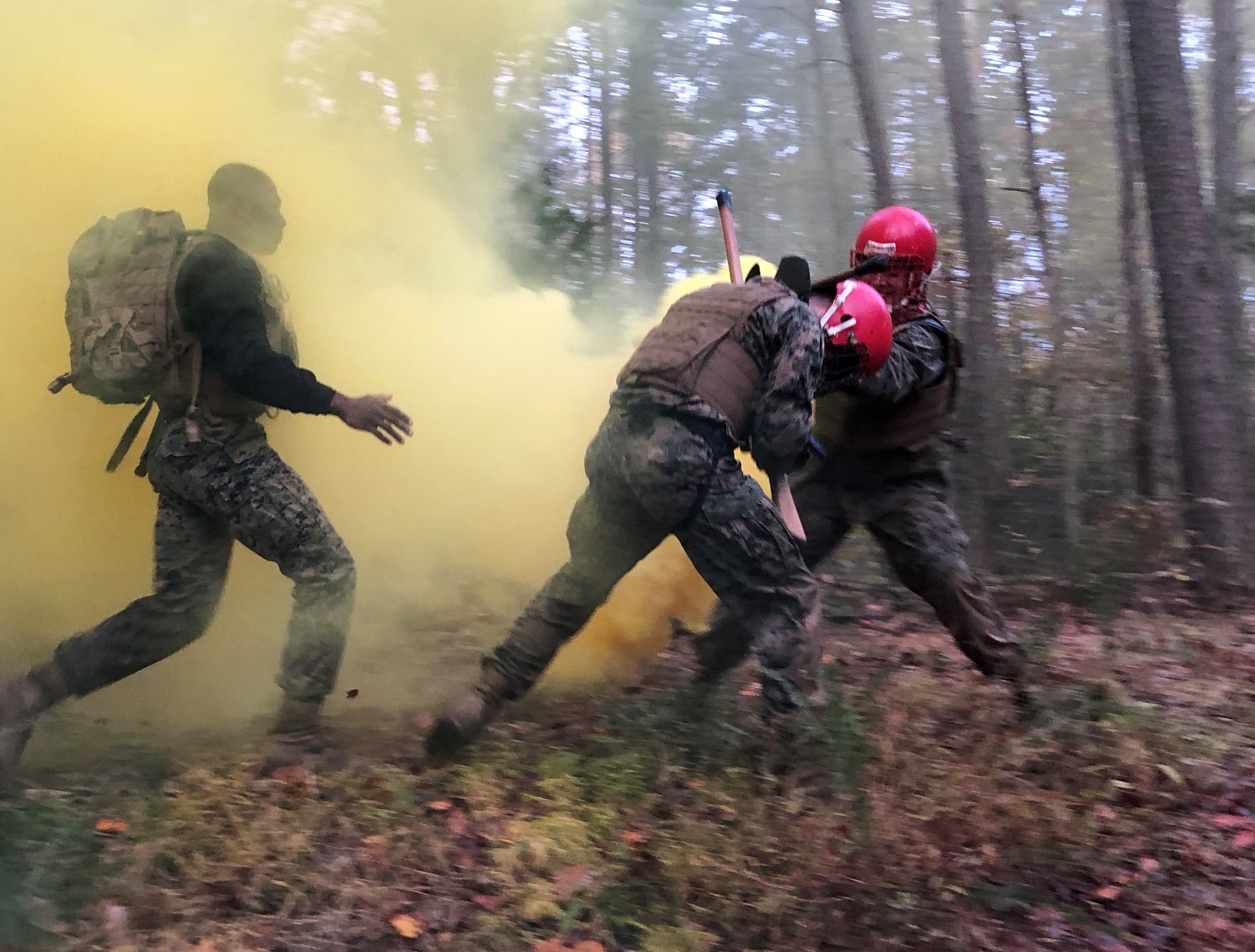 Marine martial arts at Quantico