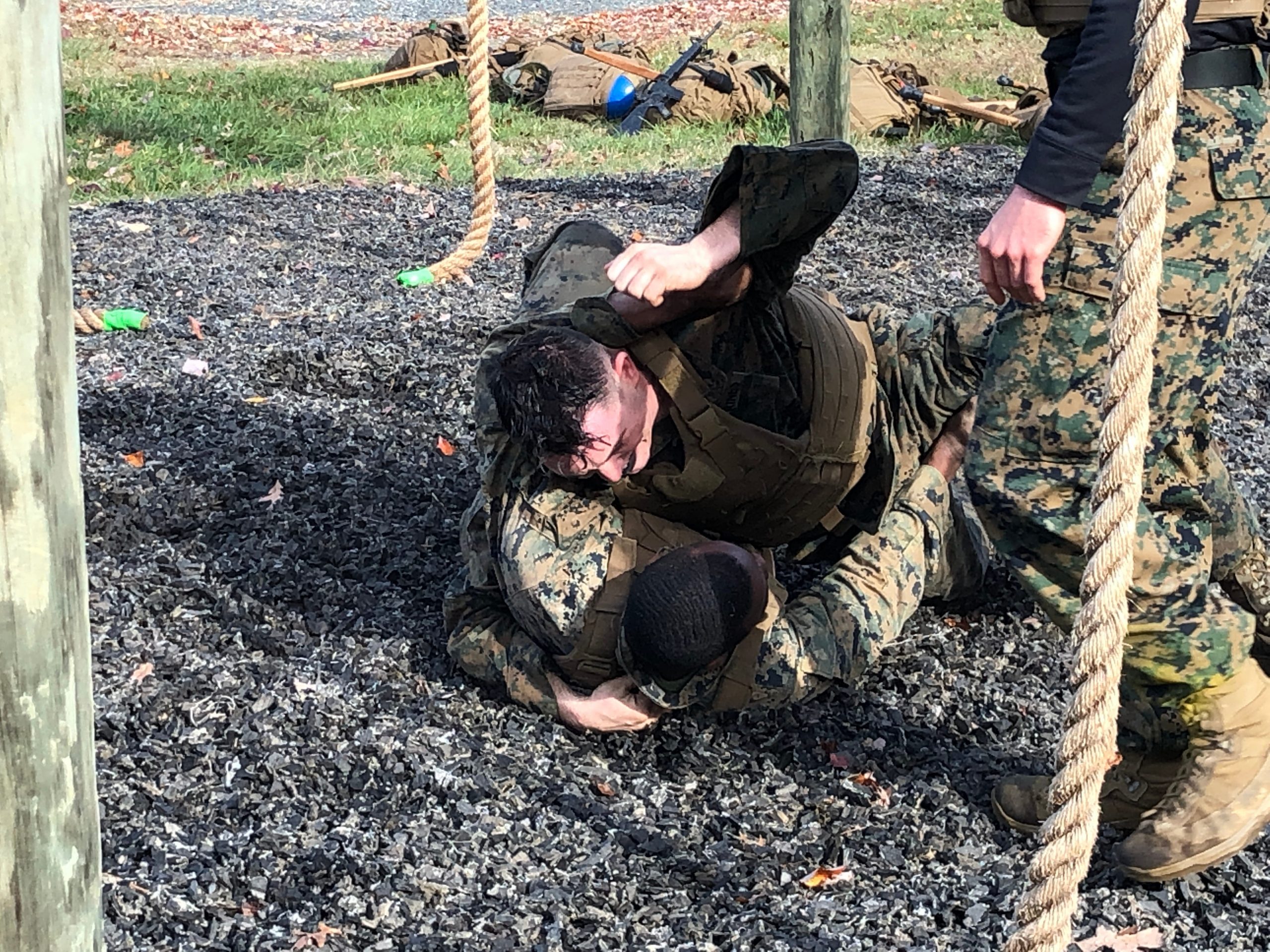 Marine martial arts at Quantico