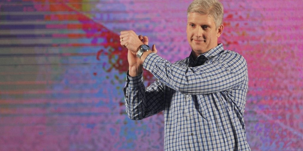 Rick Osterloh, de hardwaredirecteur van Google.