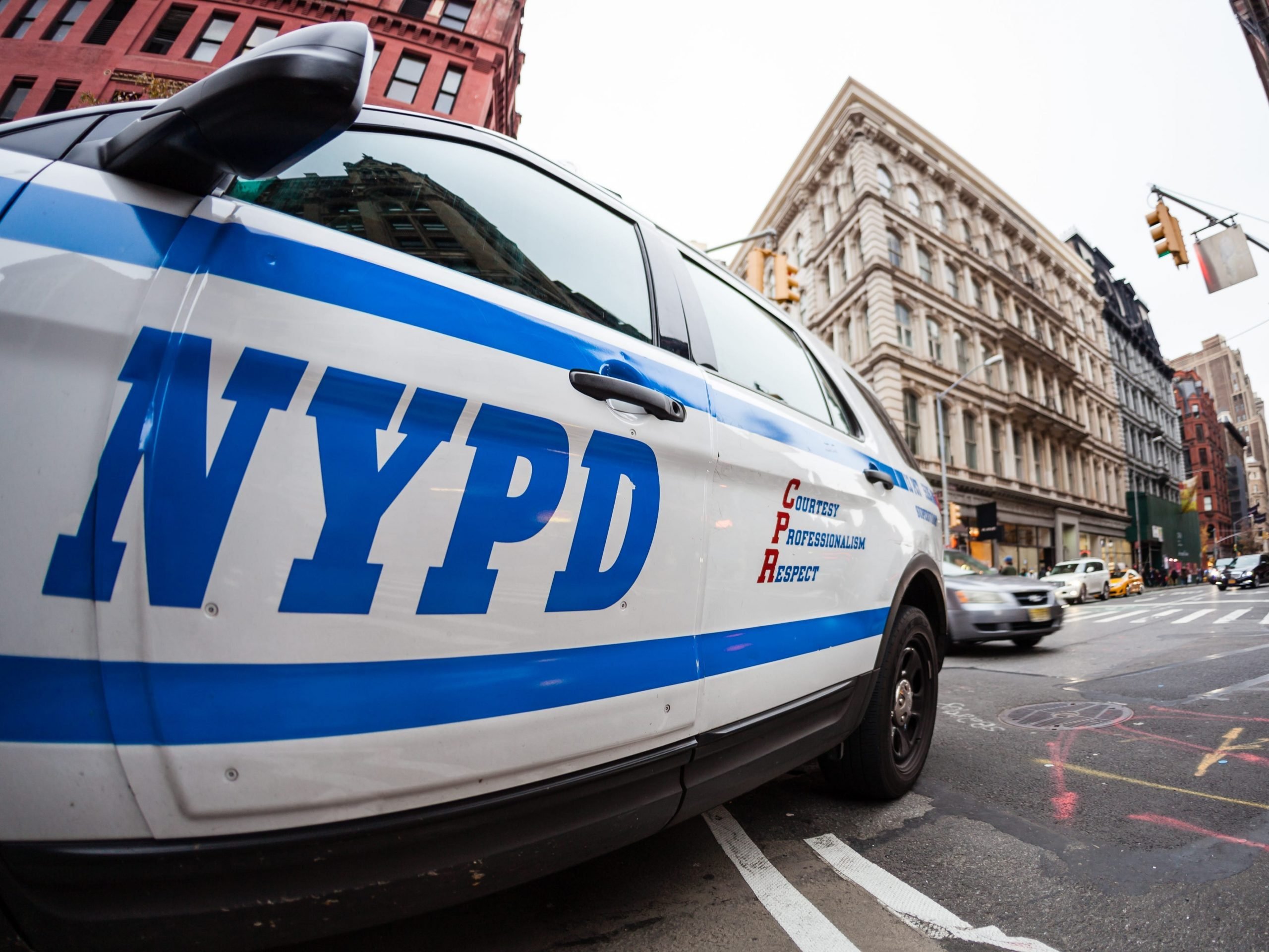 NYPD police car