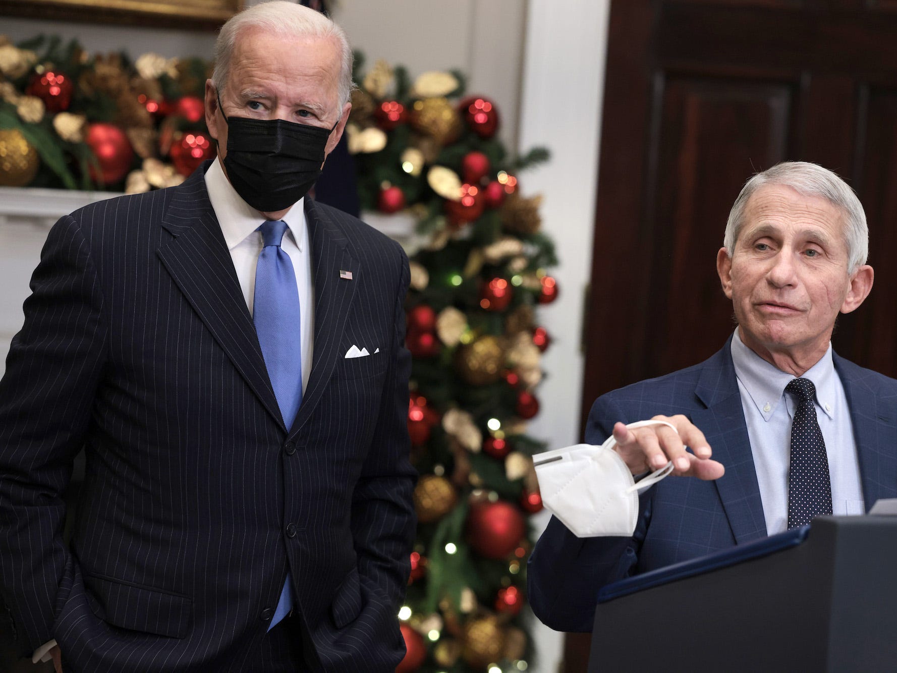 President Joe Biden and Dr. Anthony Fauci