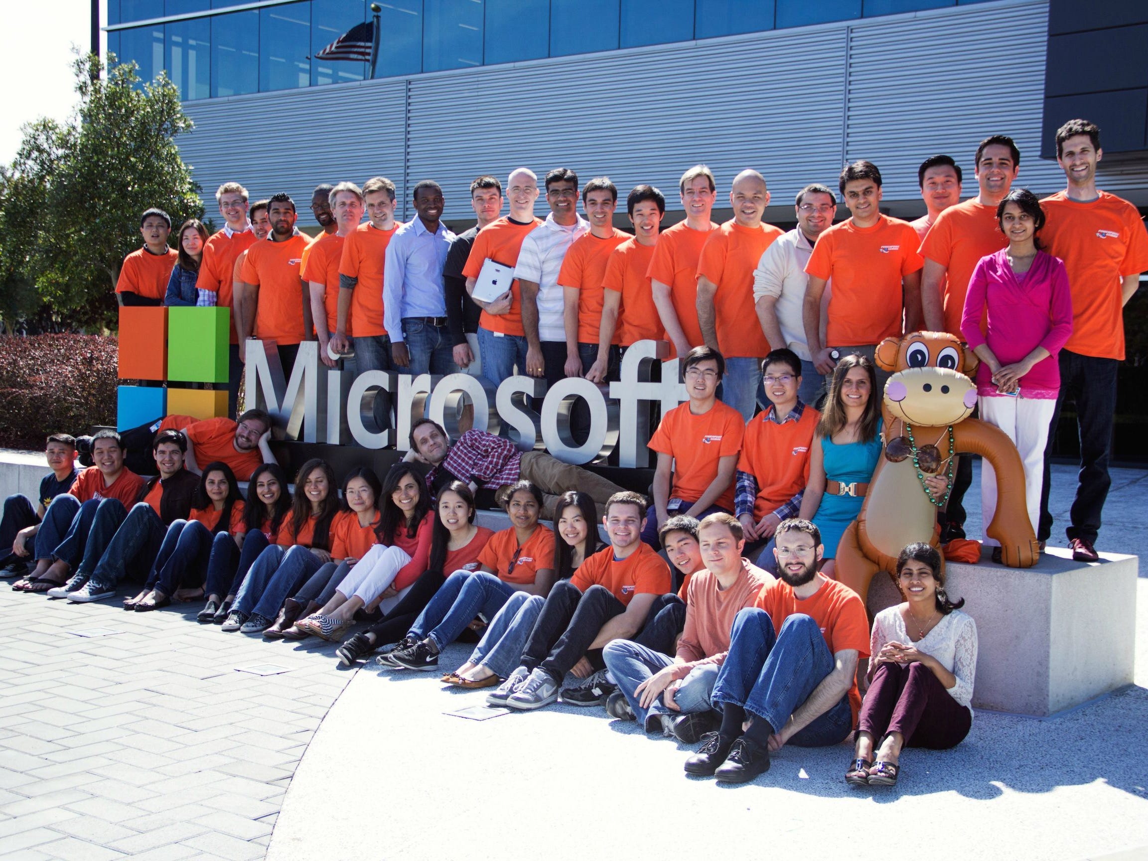 Microsoft employees