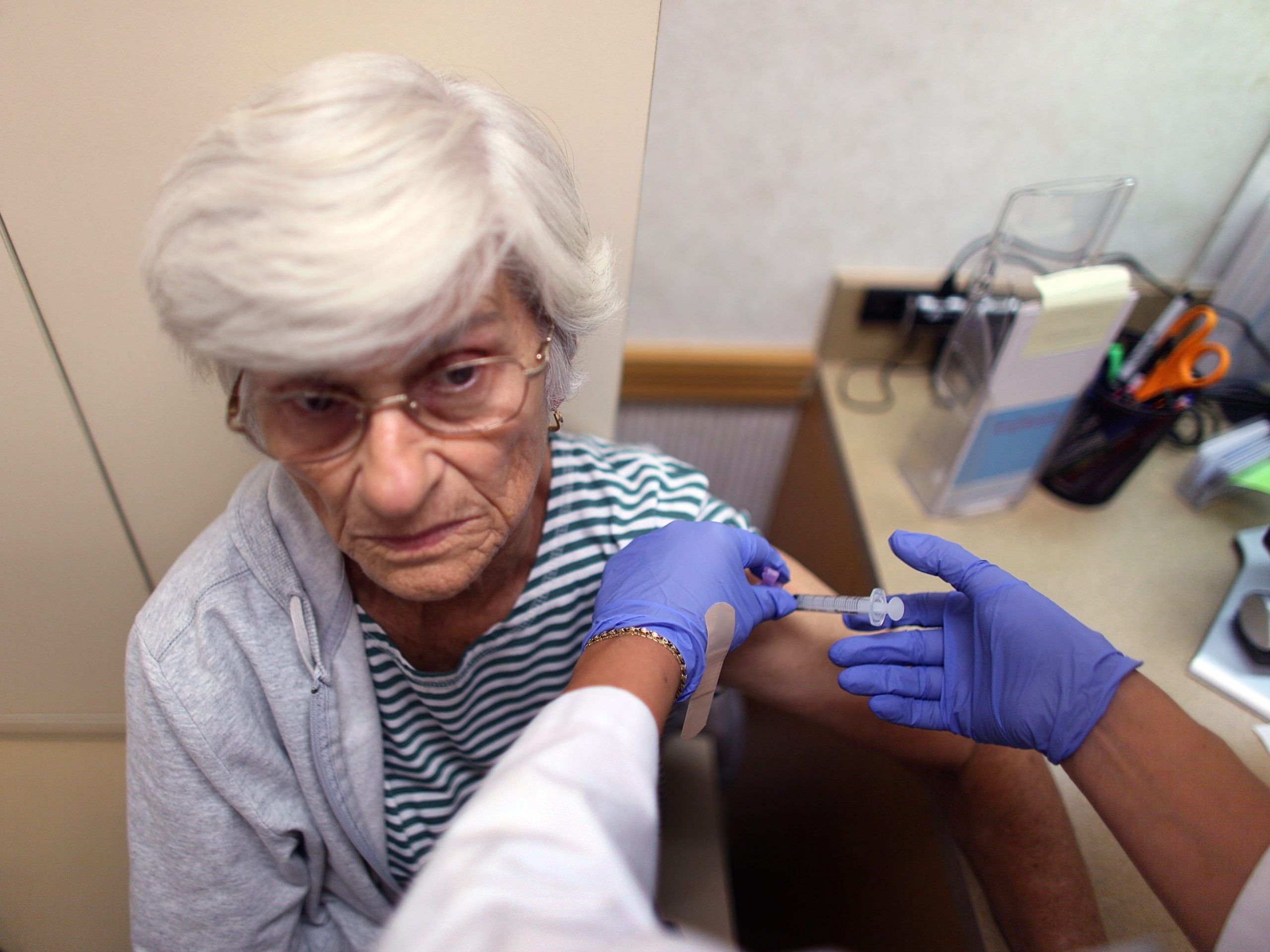 flu shot elderly
