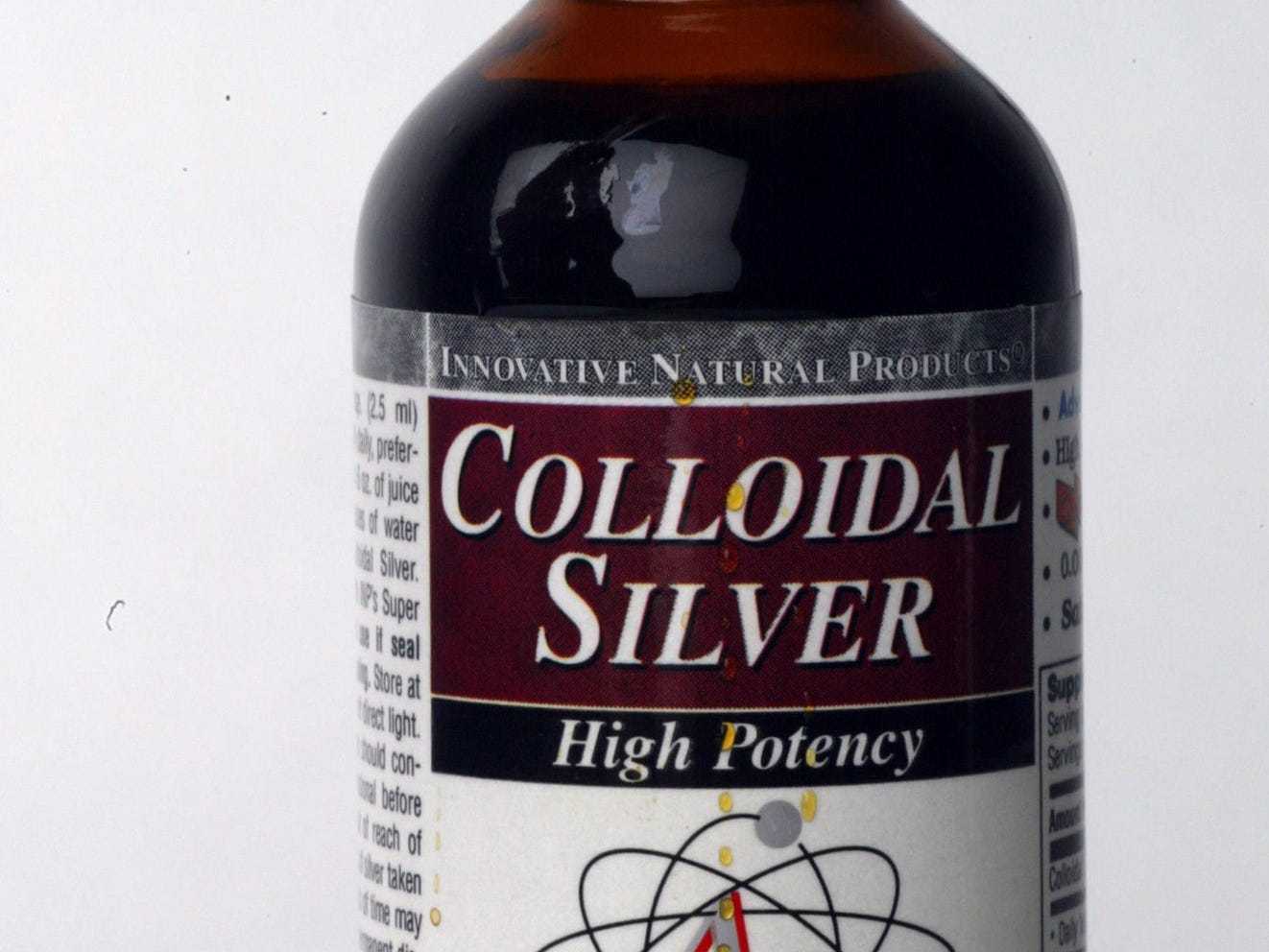 Colloidal silver supplement.