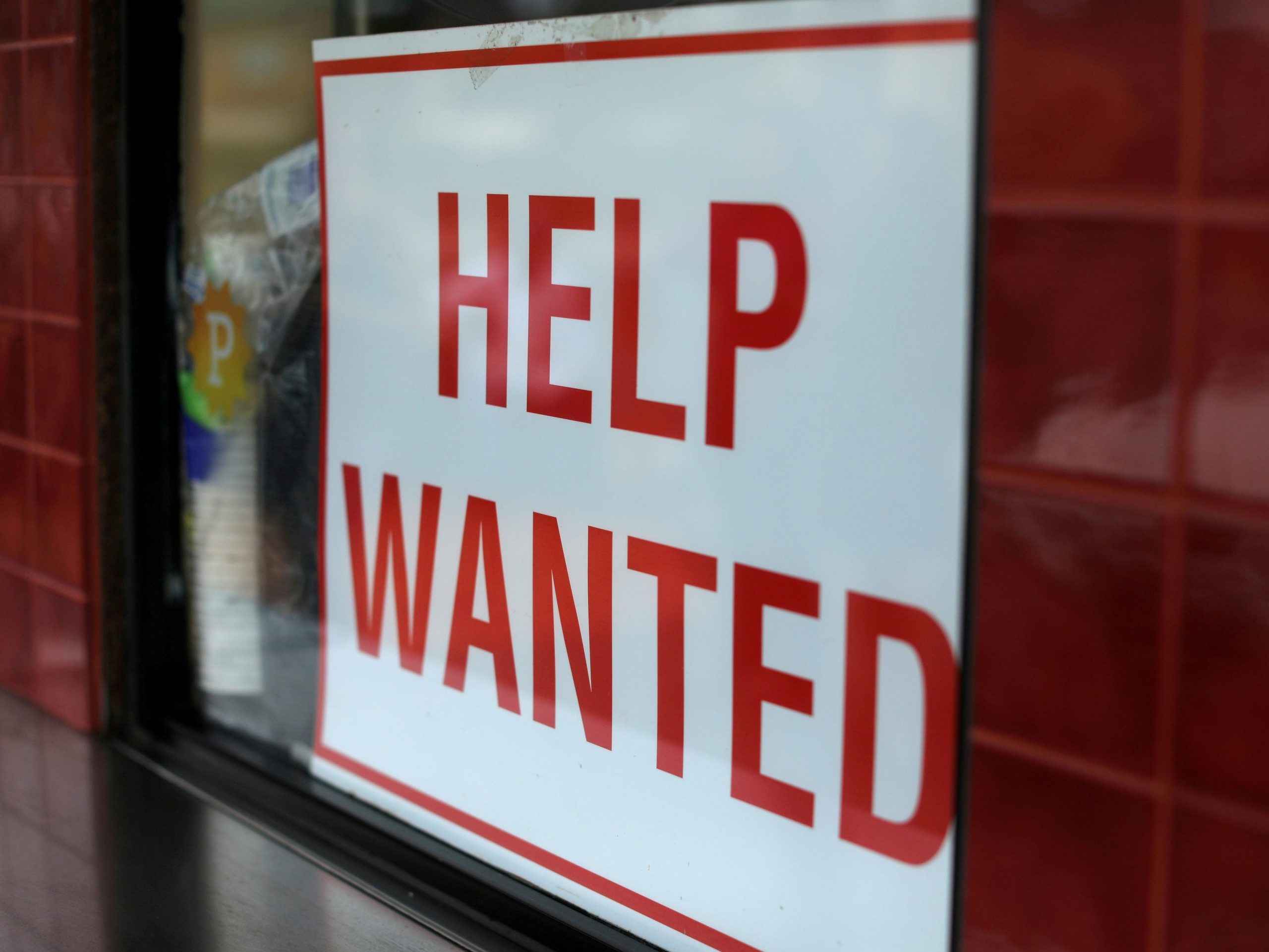 A "Help Wanted" sign is displayed in a window.