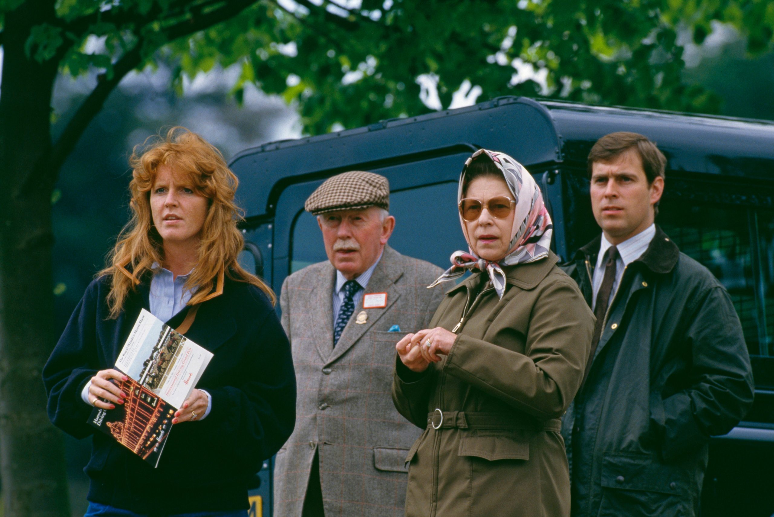 Sarah Ferguson, The Queen and Prince Andrew.