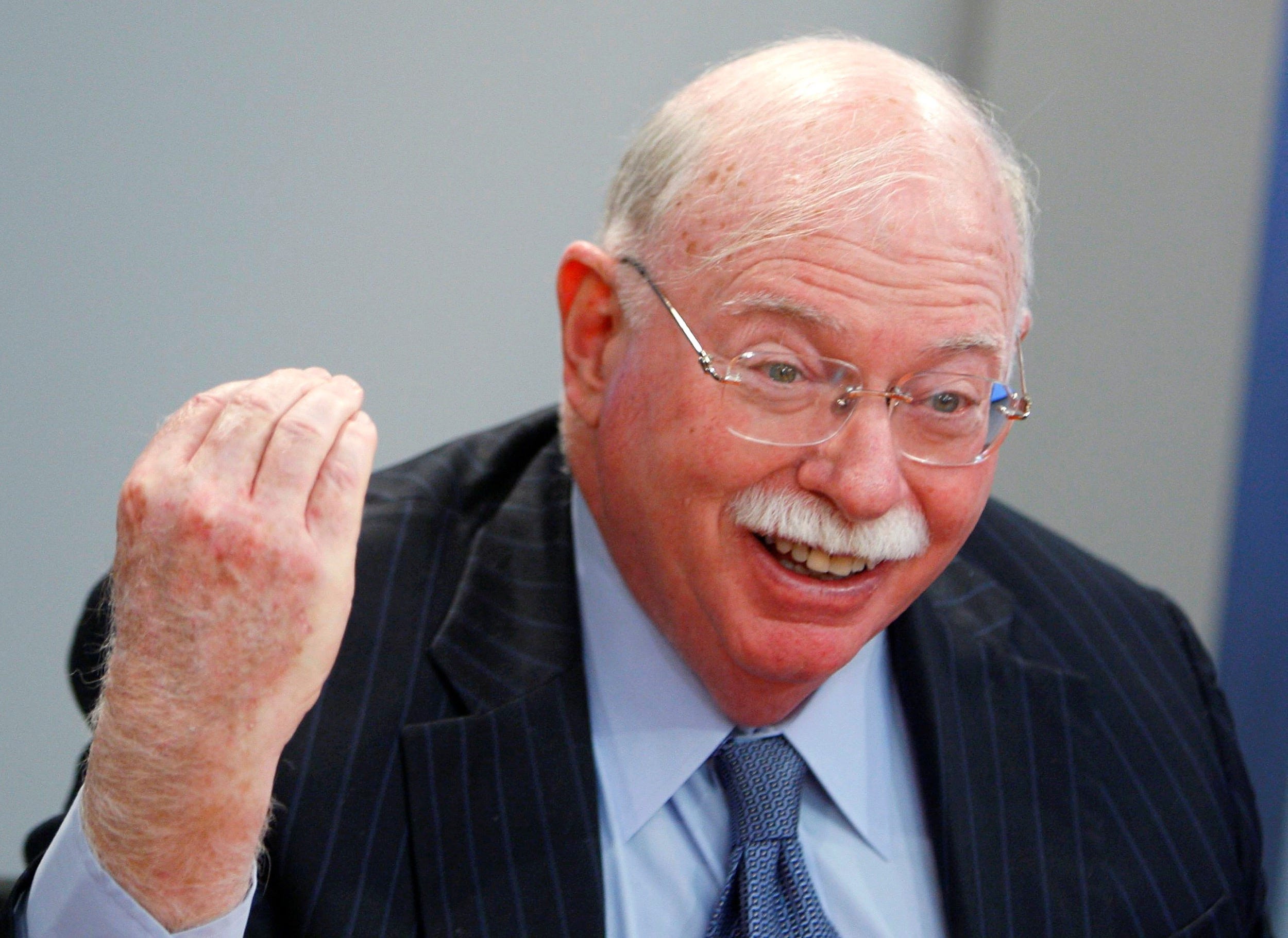 Michael Steinhardt, legendary hedge fund manager, speaks at the Reuters Investment Summit in New York