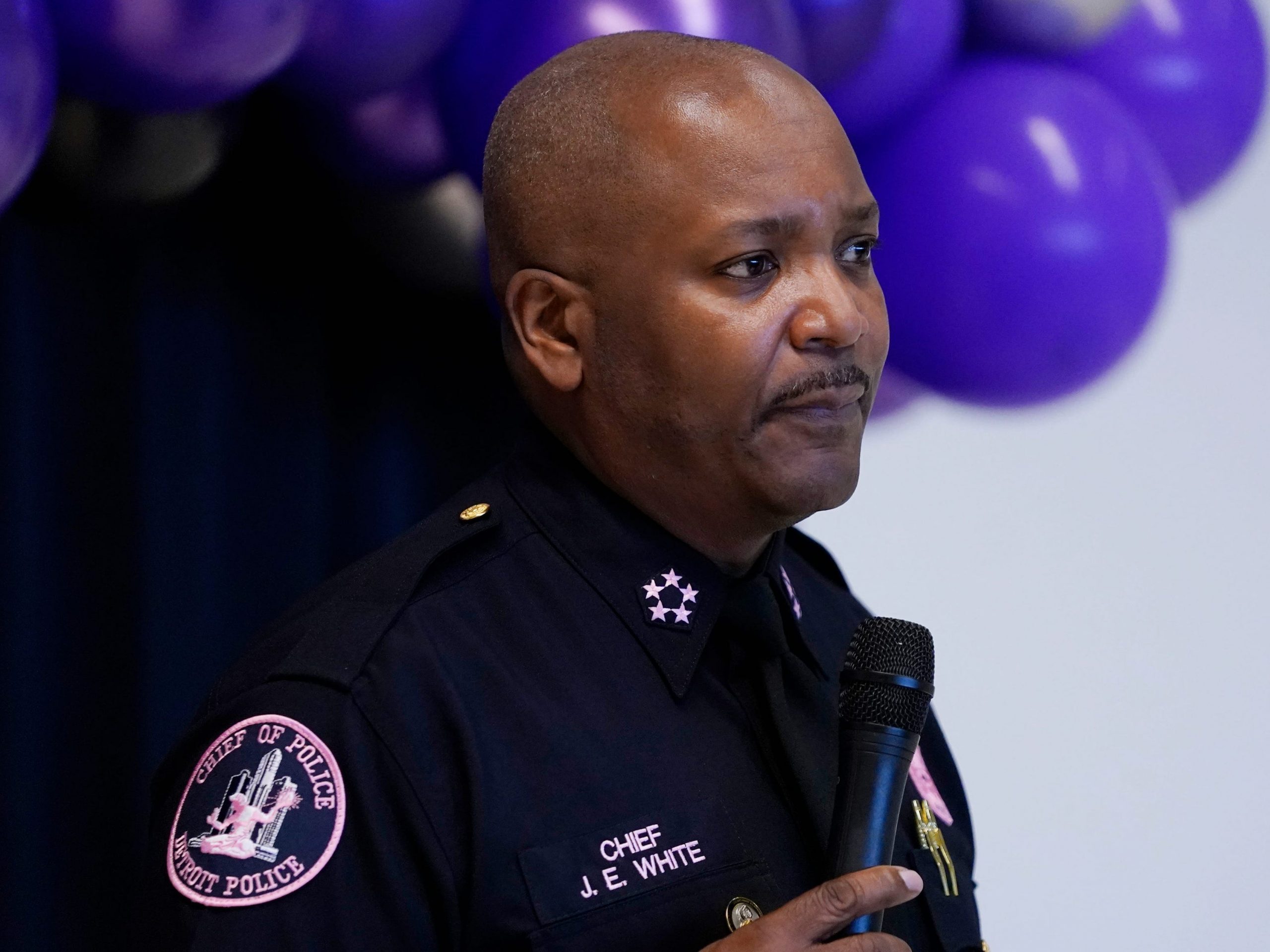 Detroit Police Chief James White.