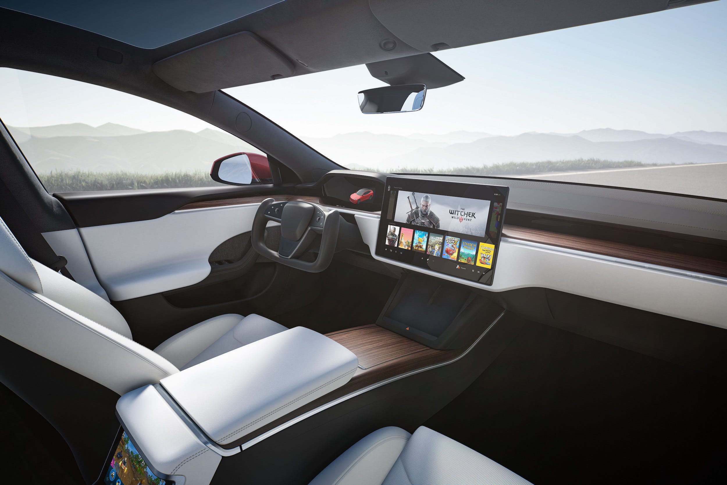 Tesla Model S interior