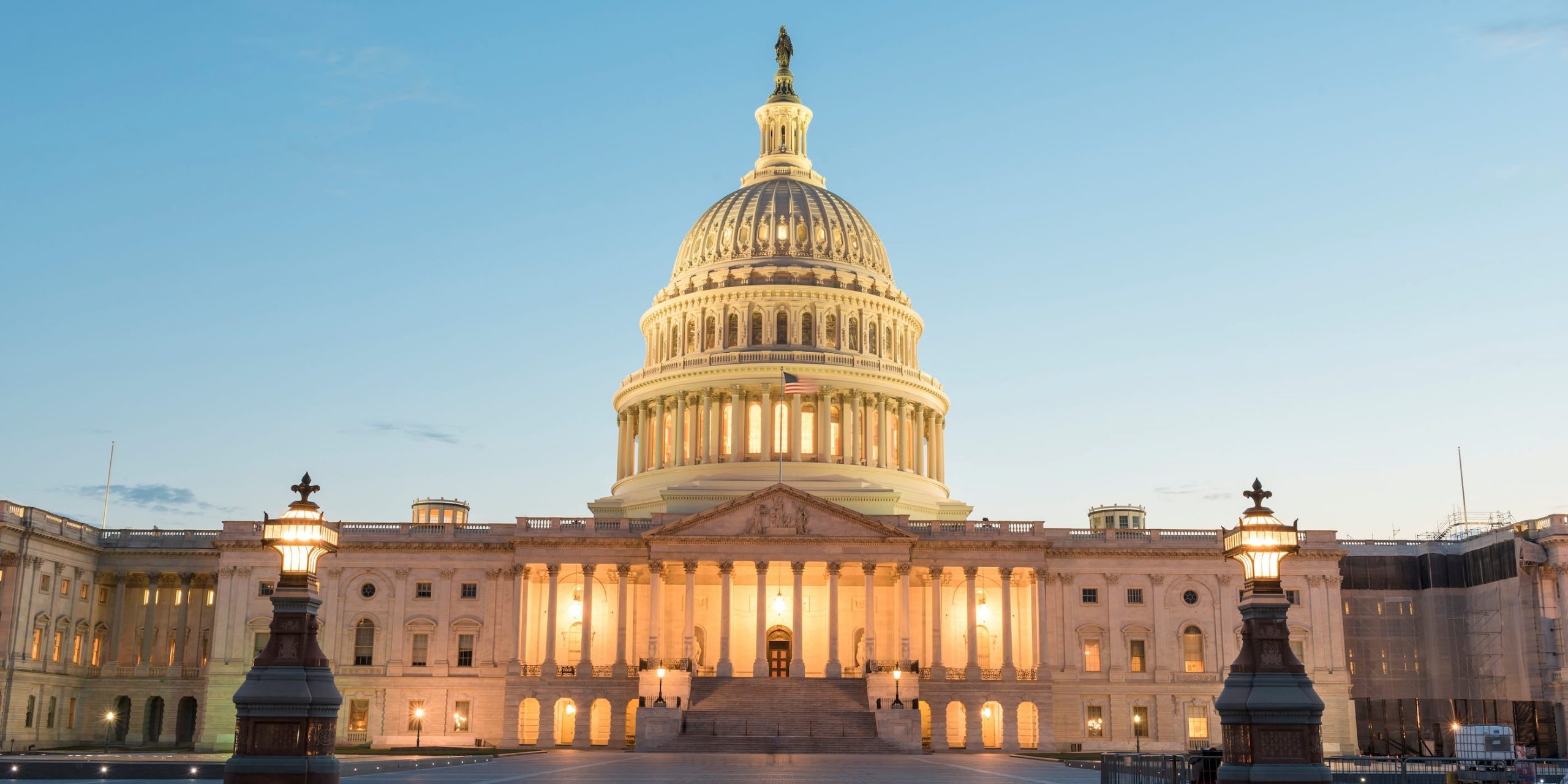 Congress at sunset