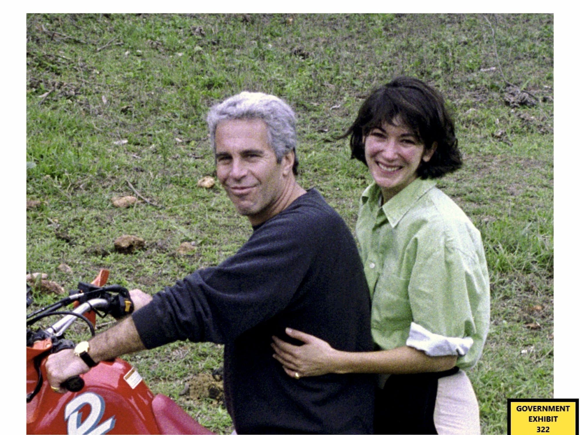 Jeffrey Epstein Ghislaine Maxwell