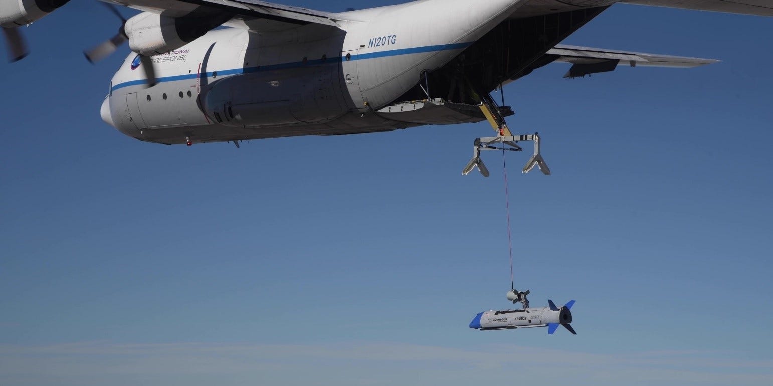DARPA Gremlins drone test recovery