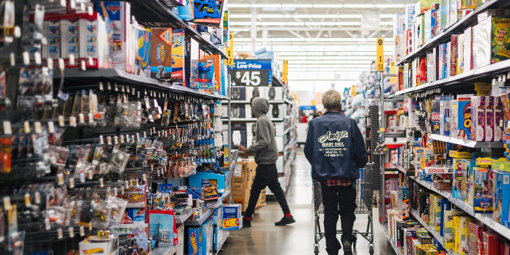 Walmart shopping