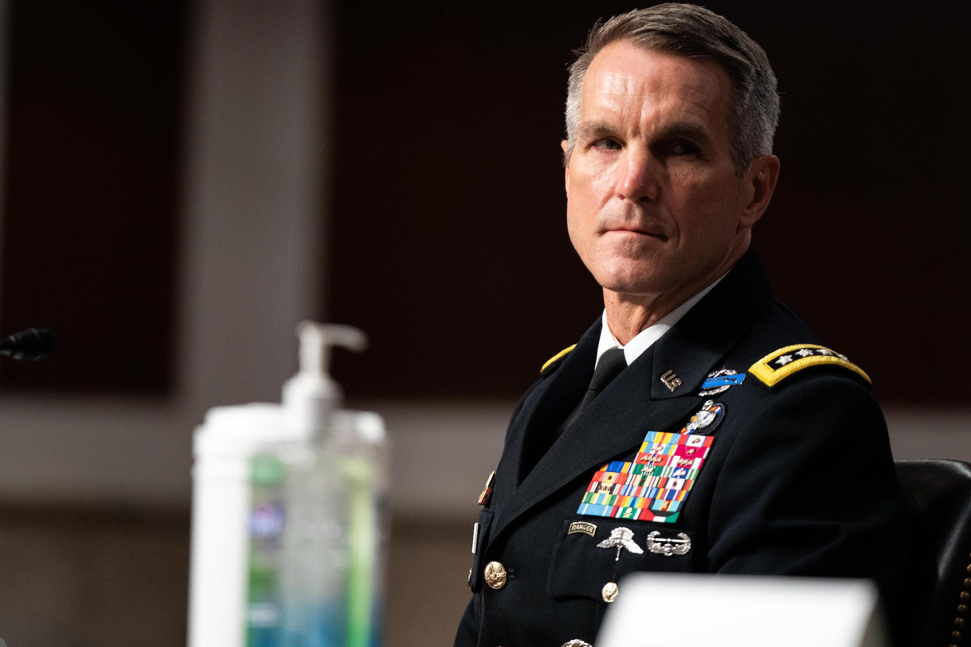 Richard Clarke SOCOM general at Senate hearing