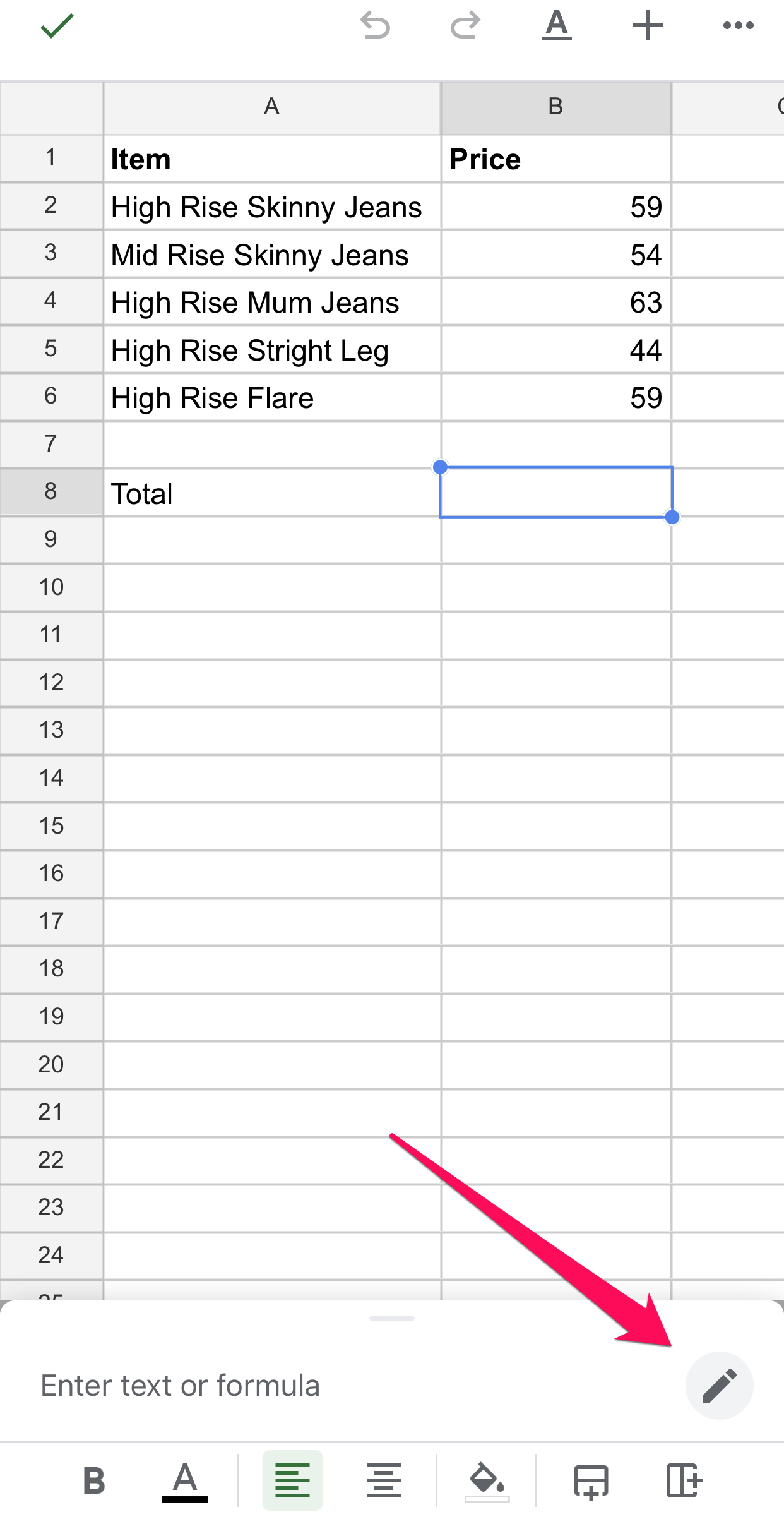 How to create Google Sheets formulas to help you make calculations on a ...