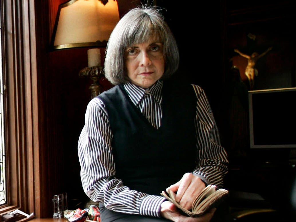 Author Anne Rice.