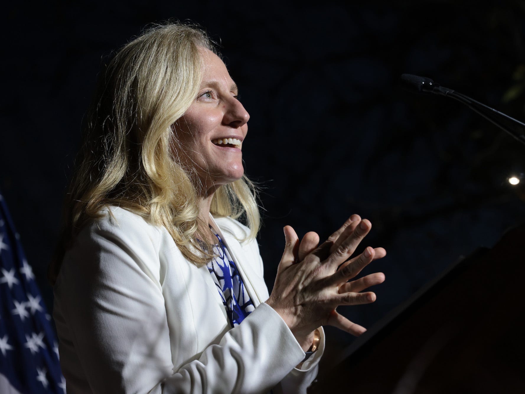 Rep. Abigail Spanberger, a Democrat of Virginia, introduced the TRUST in Congress Act, which would require all ,embers of Congress put certain investment assets in a blind trust.