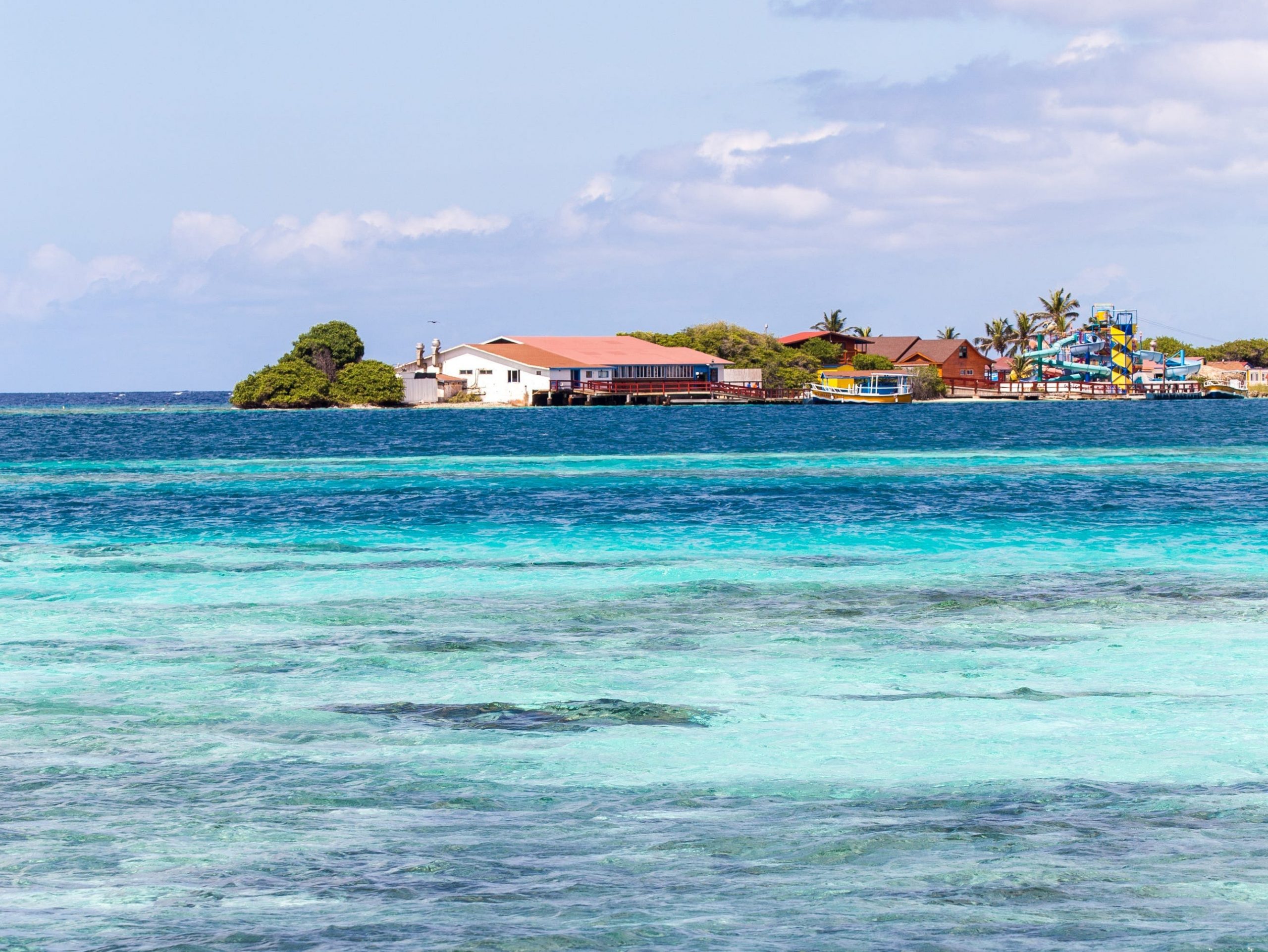 A view of Palm Island.