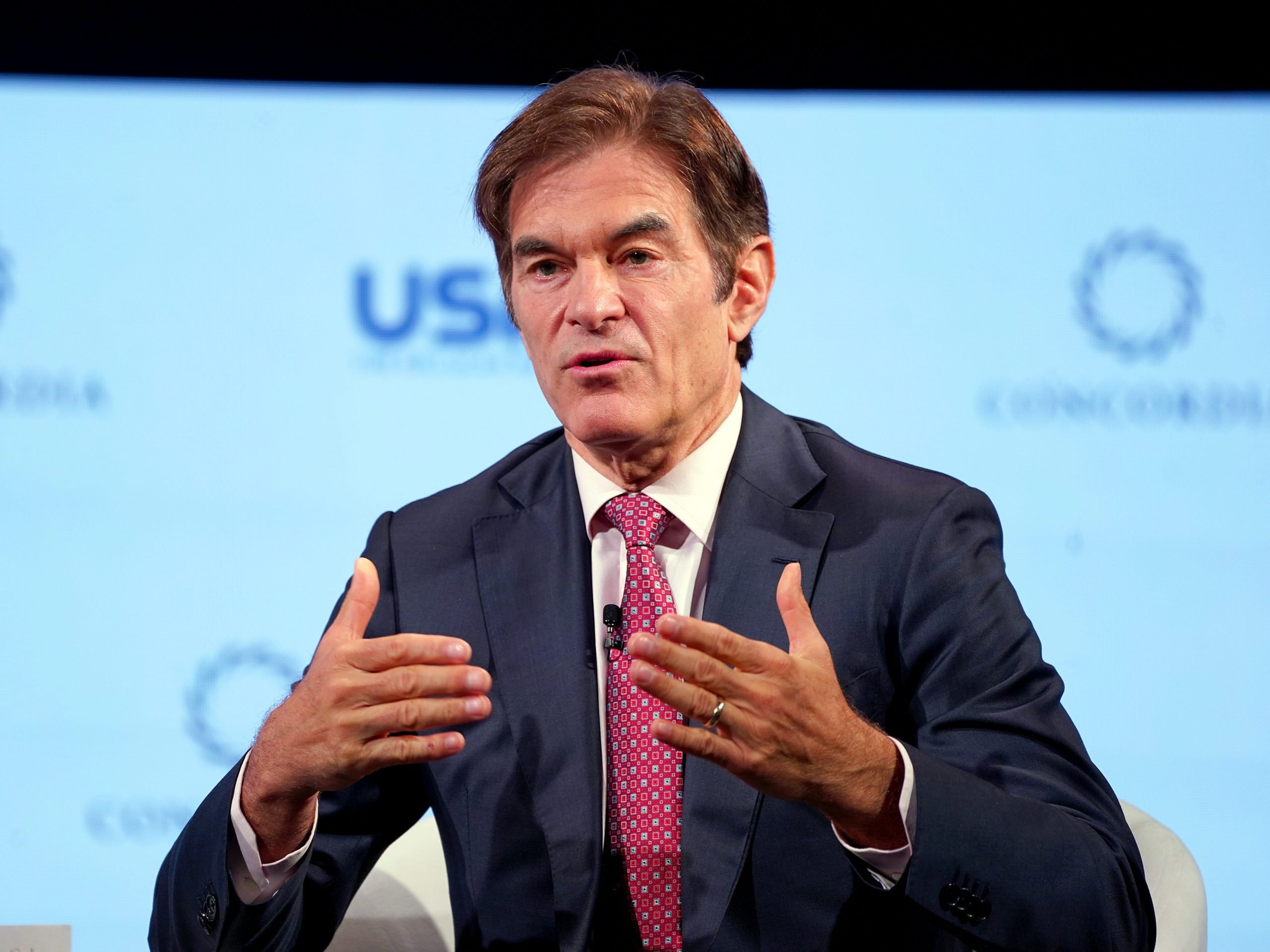 Dr. Mehmet Oz, Professor of Surgery, Columbia University speaks onstage during the 2021 Concordia Annual Summit - Day 2 at Sheraton New York on September 21, 2021 in New York City.