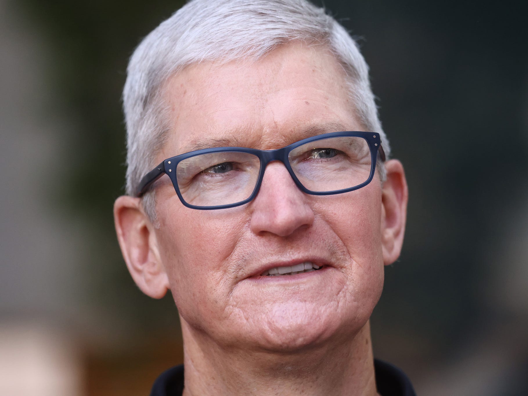 A headshot of Apple CEO Tim Cook