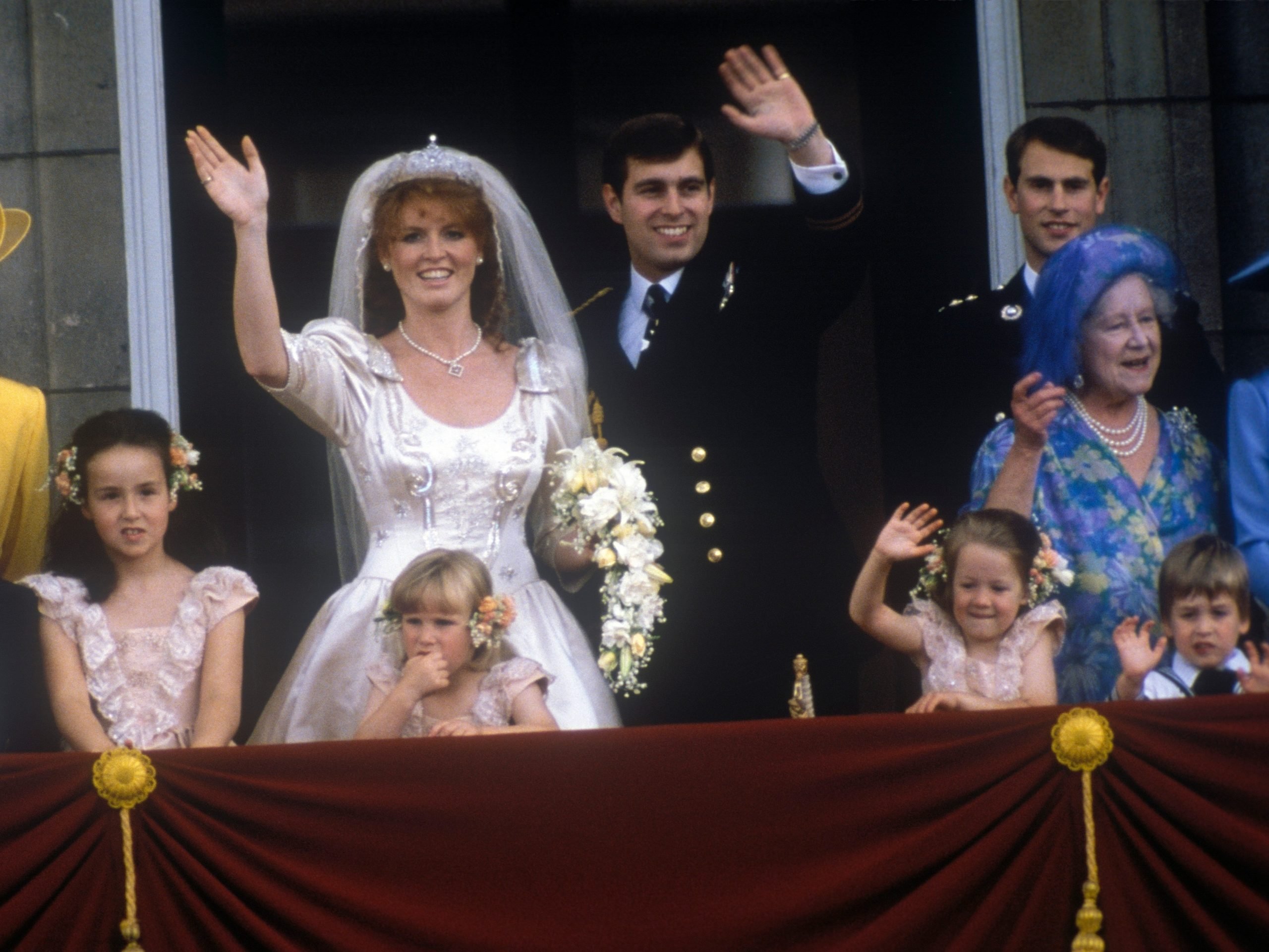 Sarah Ferguson and Prince Andrew.