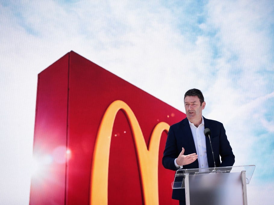 Steve Easterbrook McDonald's CEO