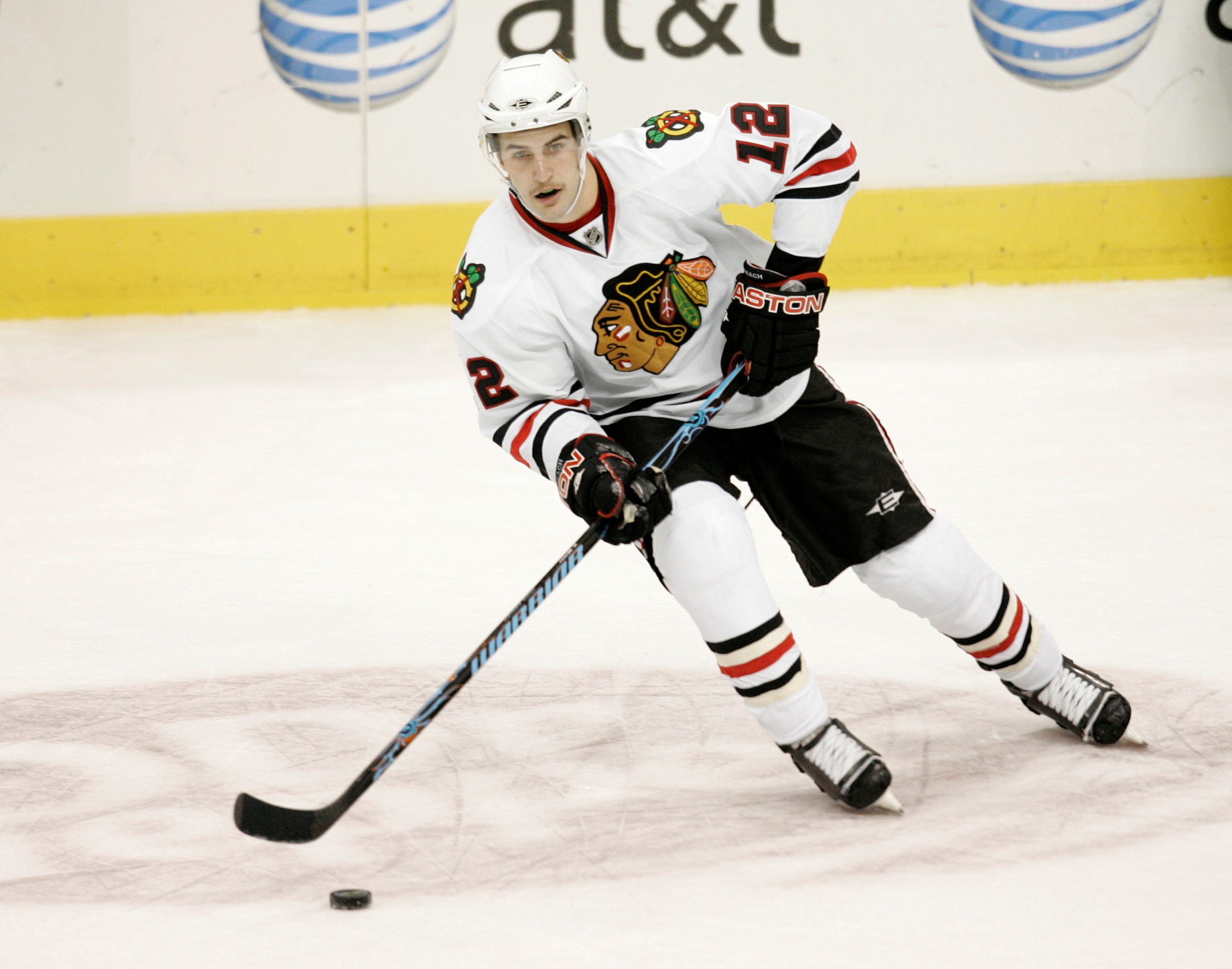 Kyle Beach played for the Chicago Blackhawks.