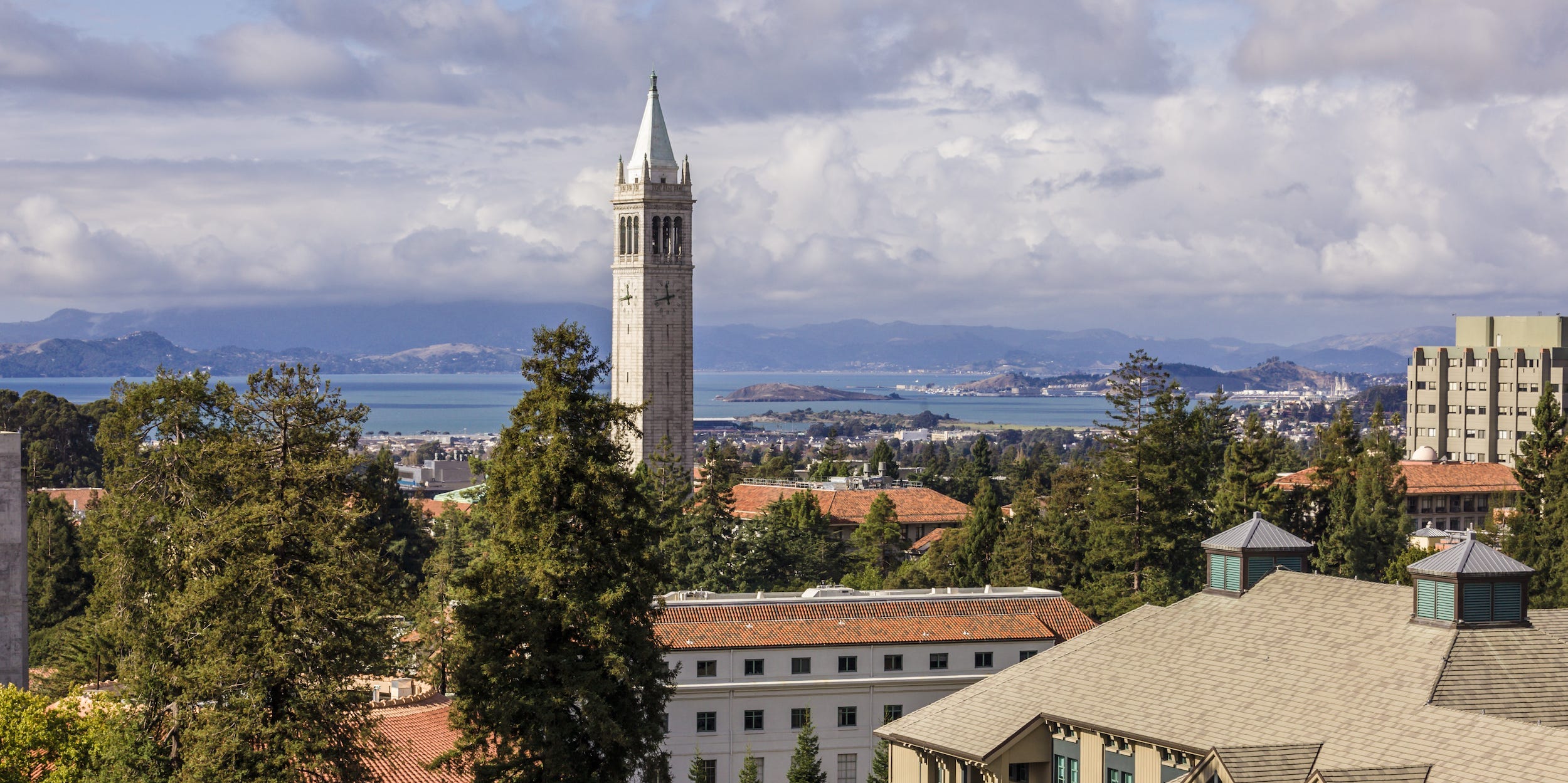 University of California Berkeley Campanile clock tower