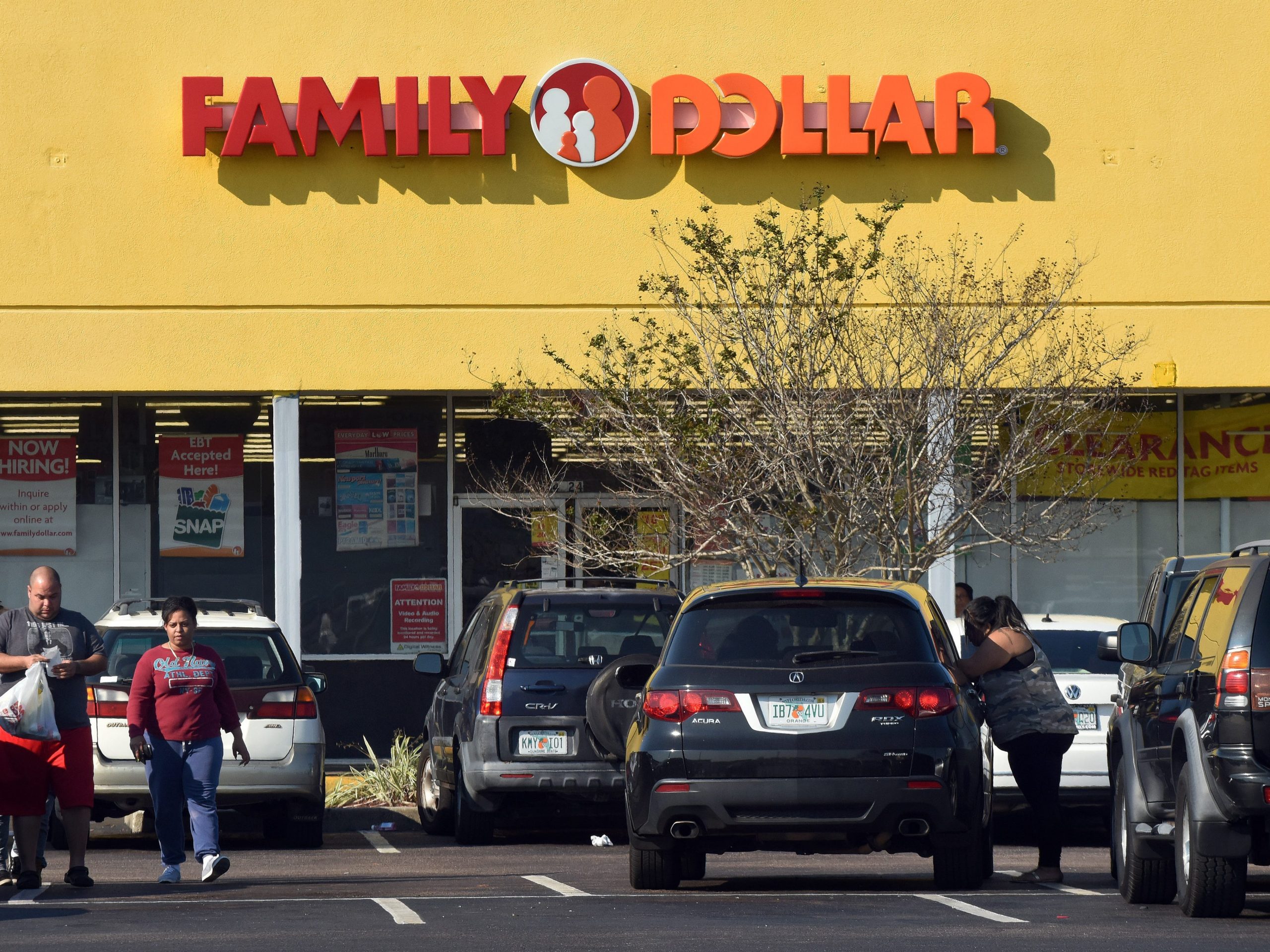 A Family Dollar store in Orlando, Florida