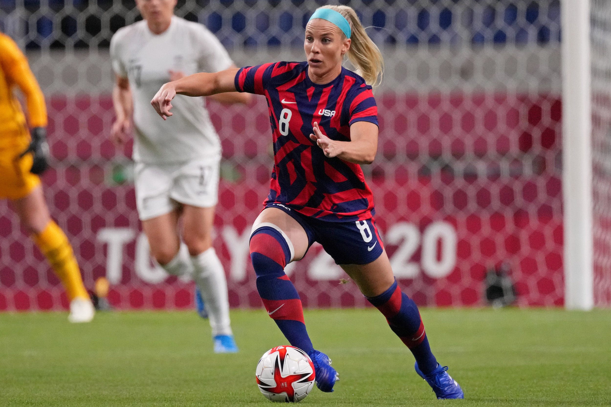 Ertz with the USWNT.