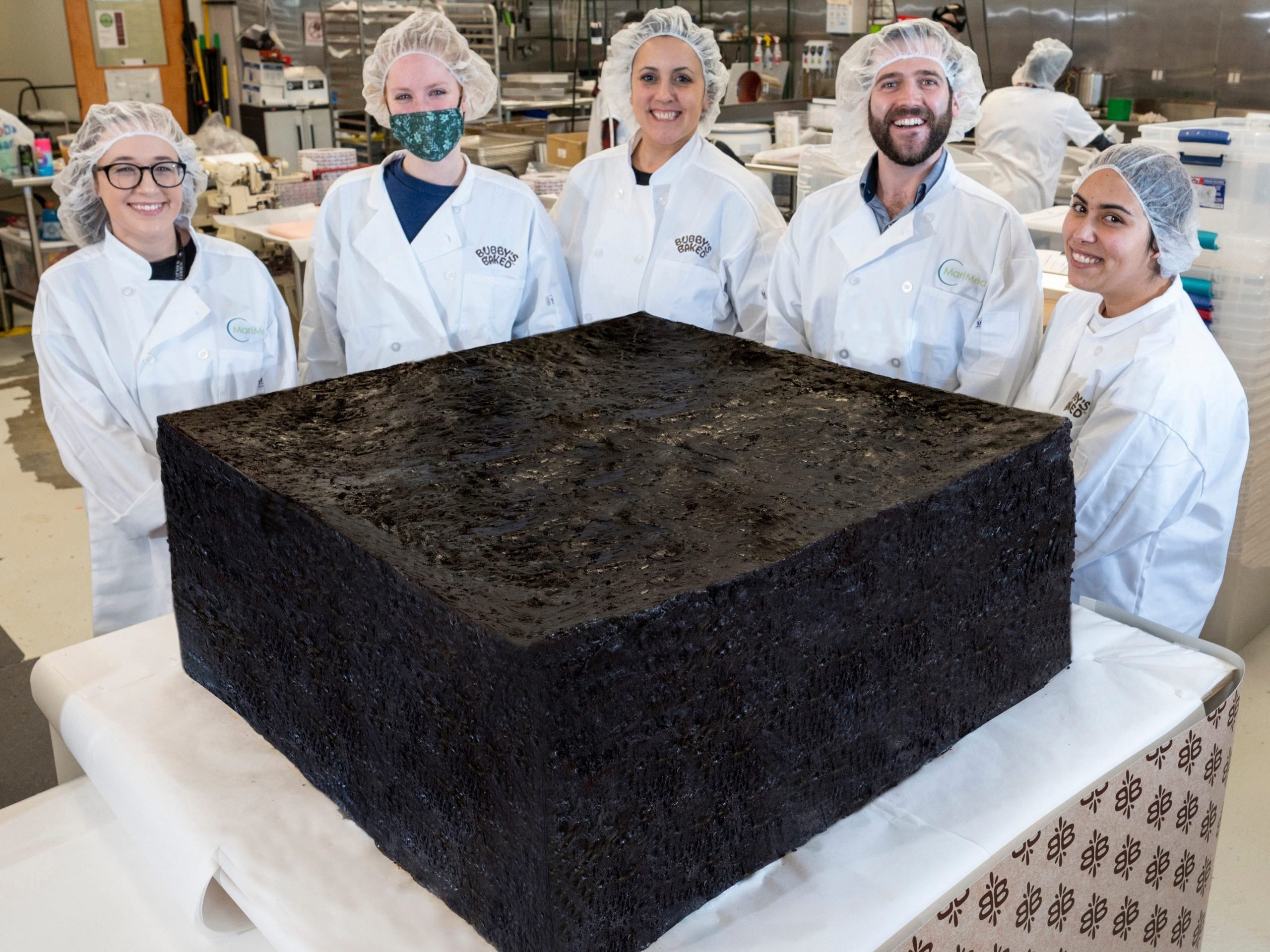 World's biggest pot brownie