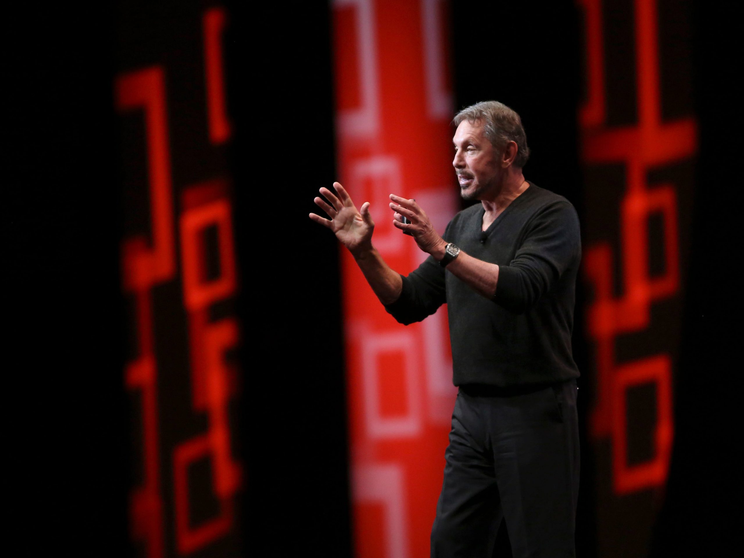 Larry Ellison, Oracle's founder.