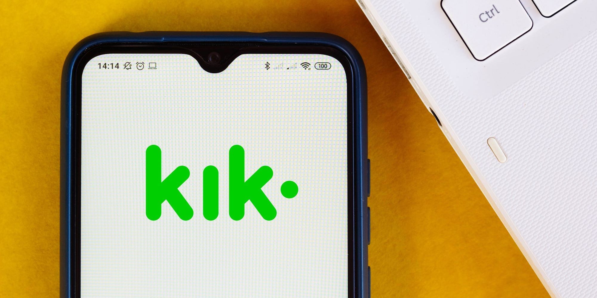 kik app on phone