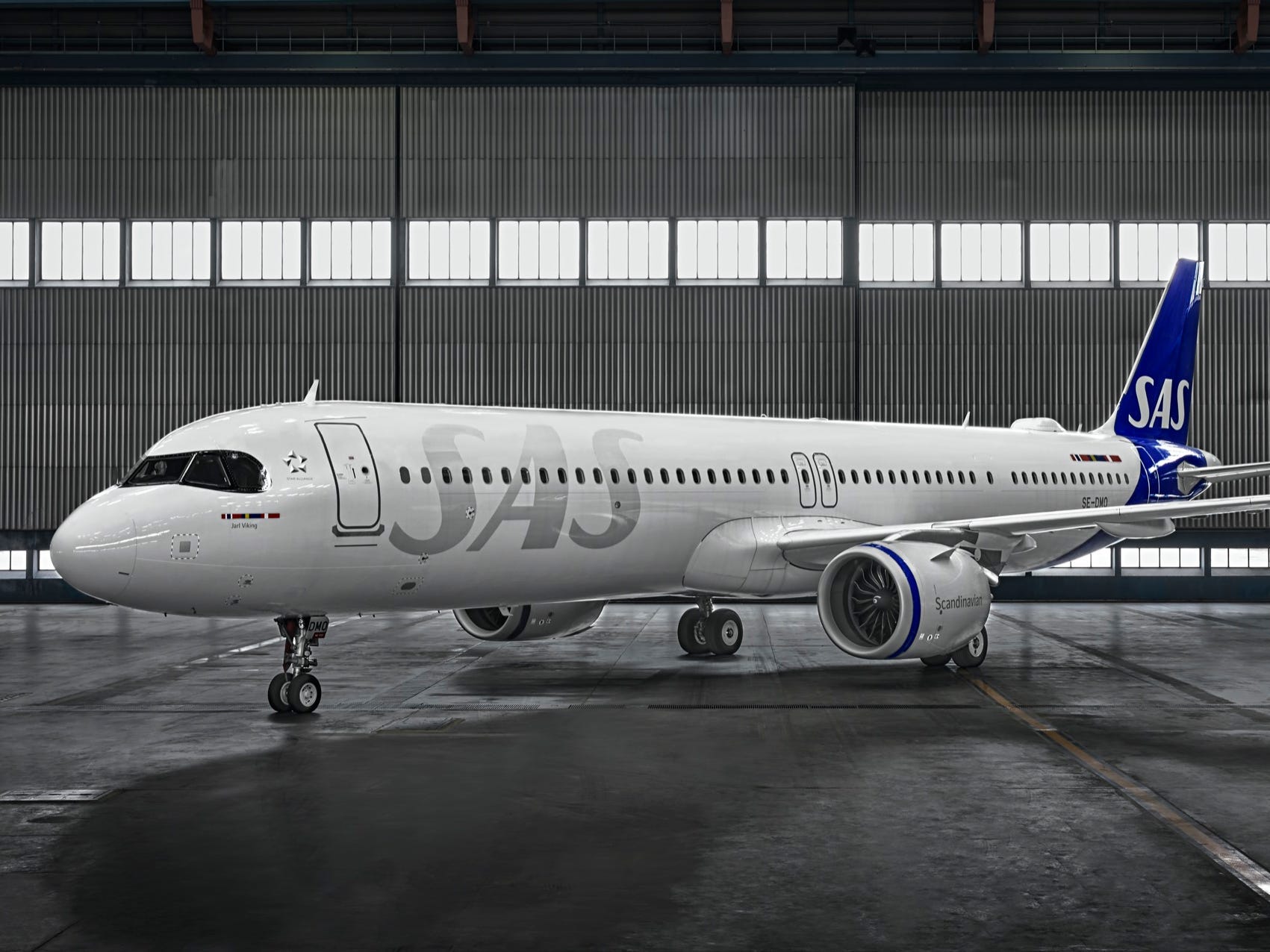 Scandinavian Airlines Airbus A321neoLR