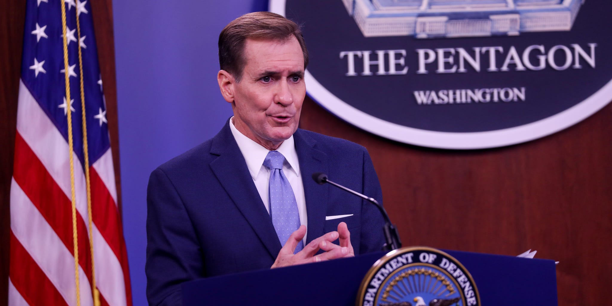 Pentagon Press Secretary John Kirby.