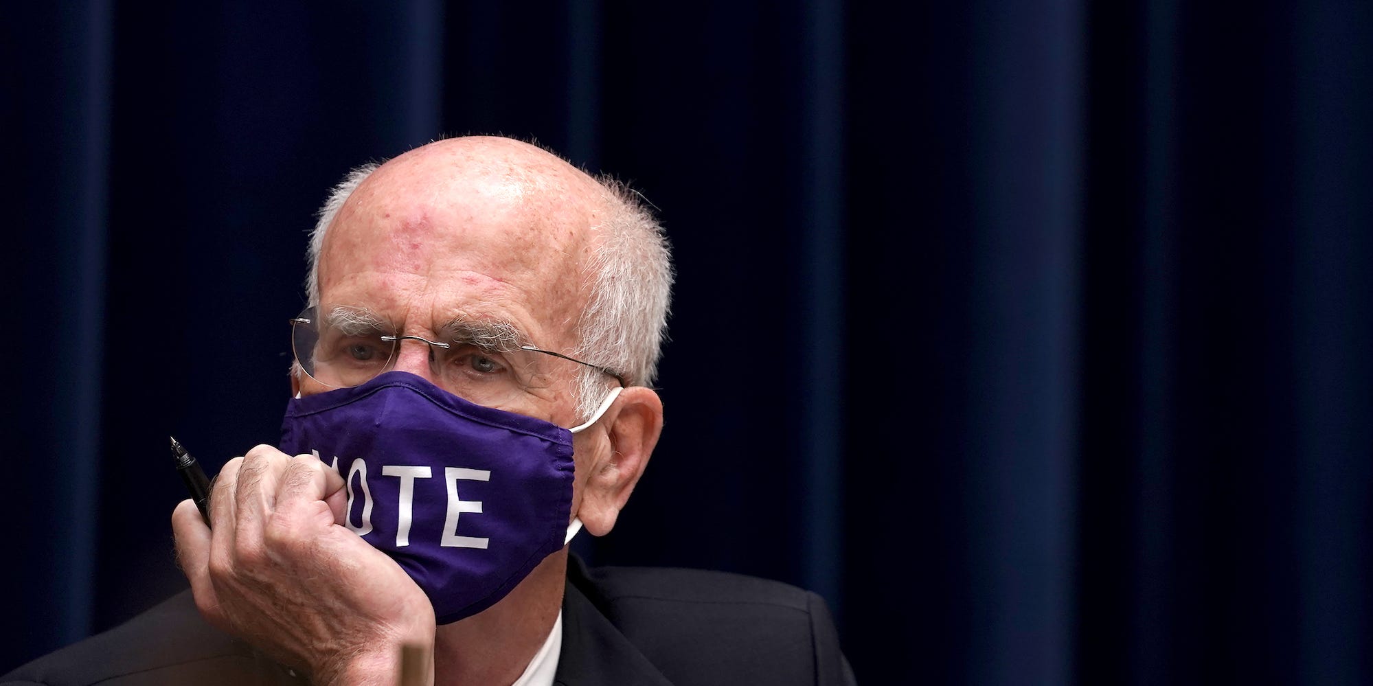 Rep. Peter Welch at a House Oversight Committee hearing on September 30, 2020.