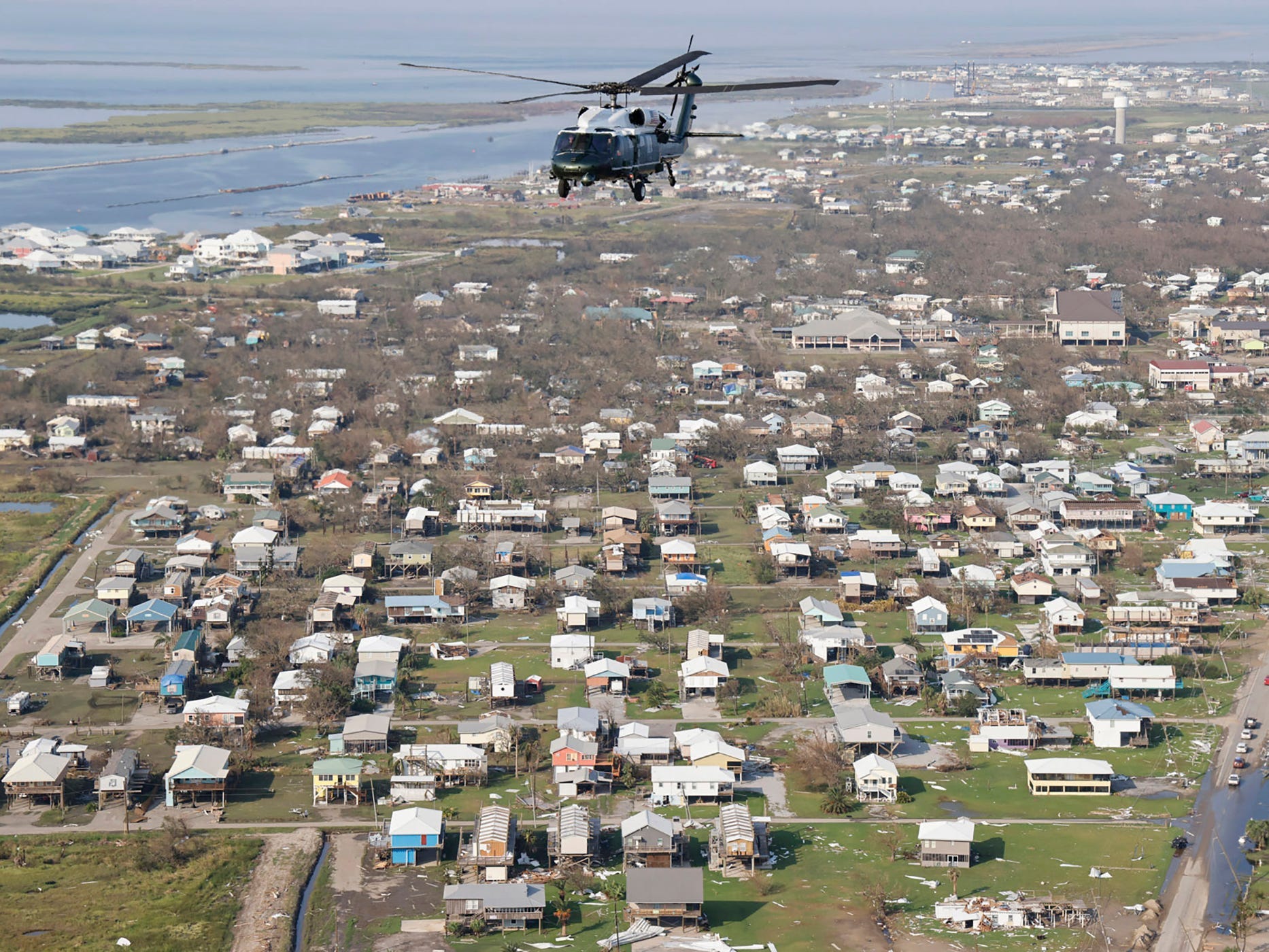 Marine One Hurricane Ida
