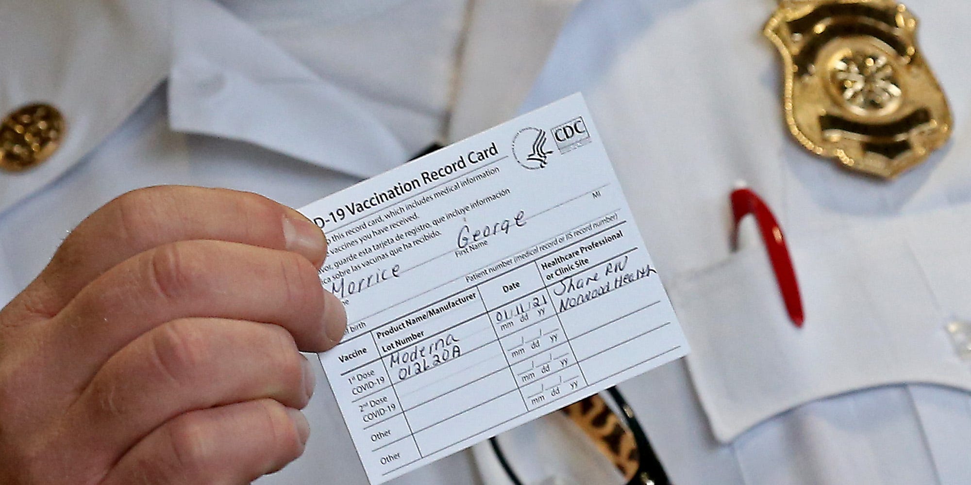 covid-19 vaccine card