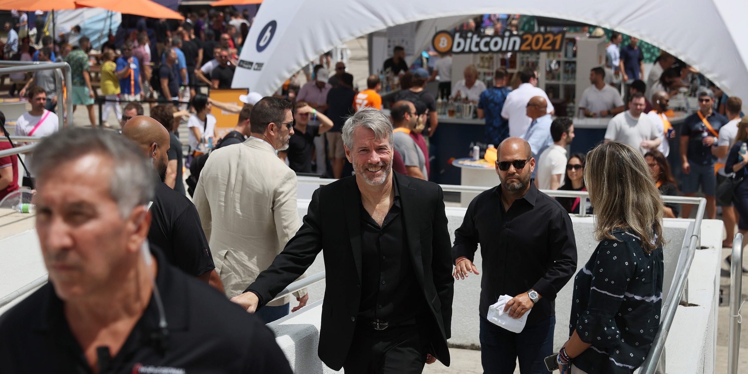 Michael Saylor at Bitcoin 2021 Miami