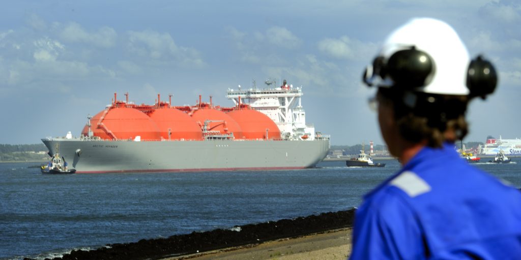 Een LNG-Tanker