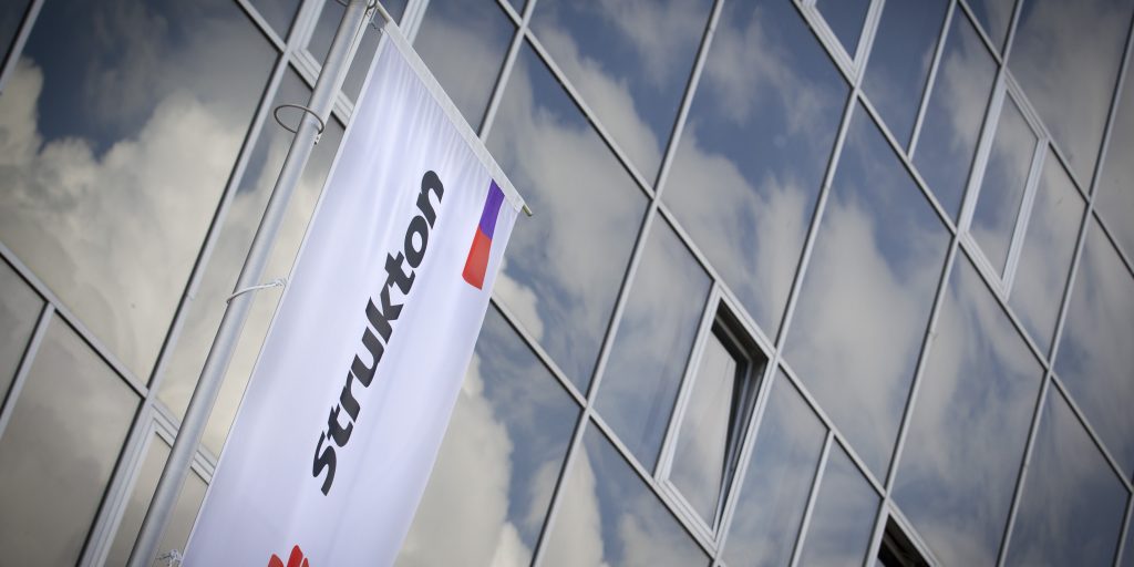 Exterieur van het hoofdkantoor van Strukton.