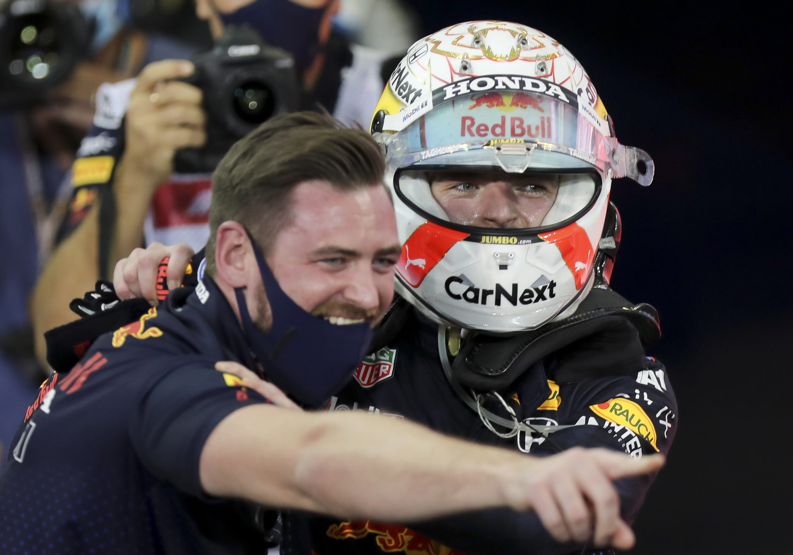 Max Verstappen is wereldkampioen Formule 1. Foto: EPA