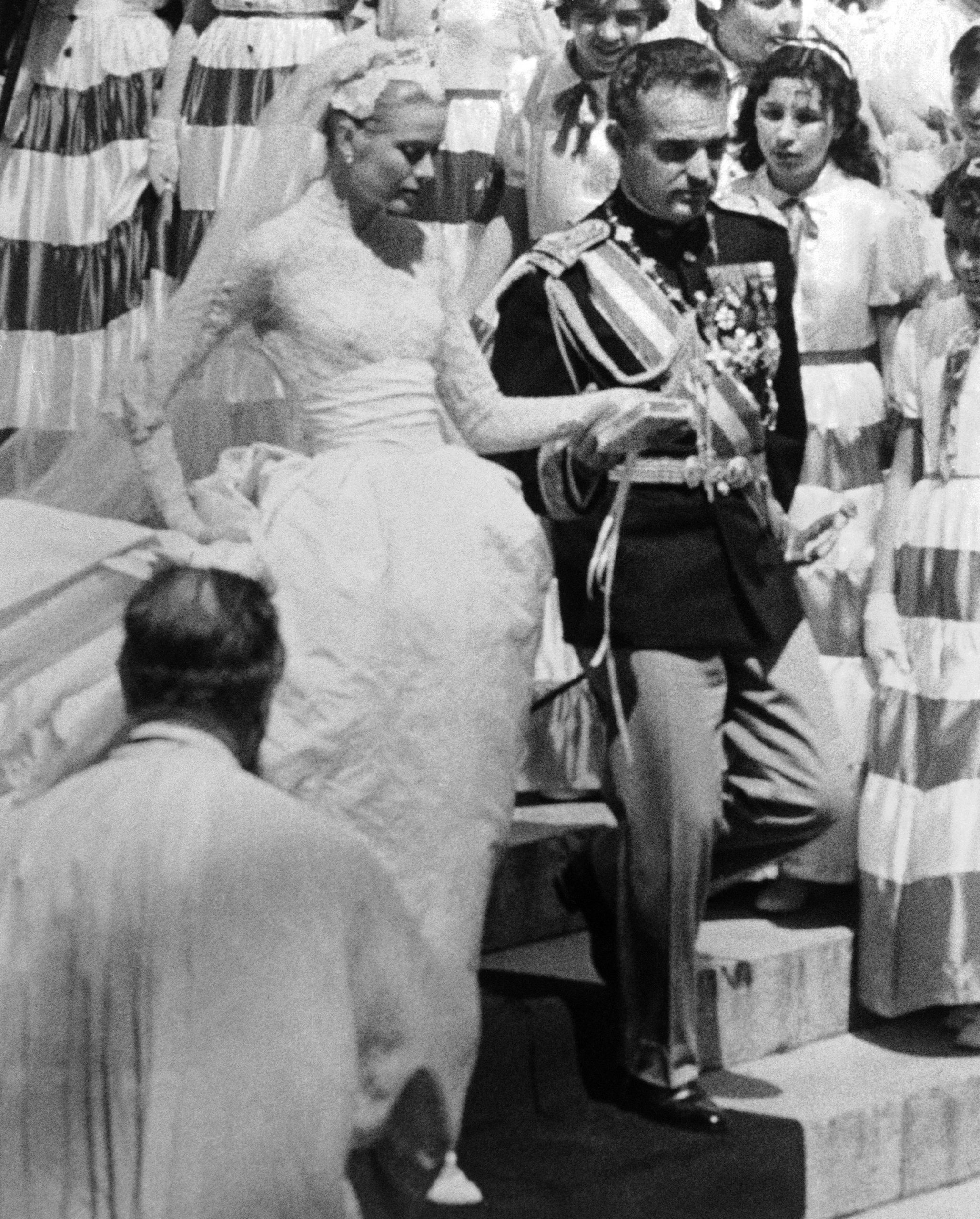 grace kelly prince rainier wedding