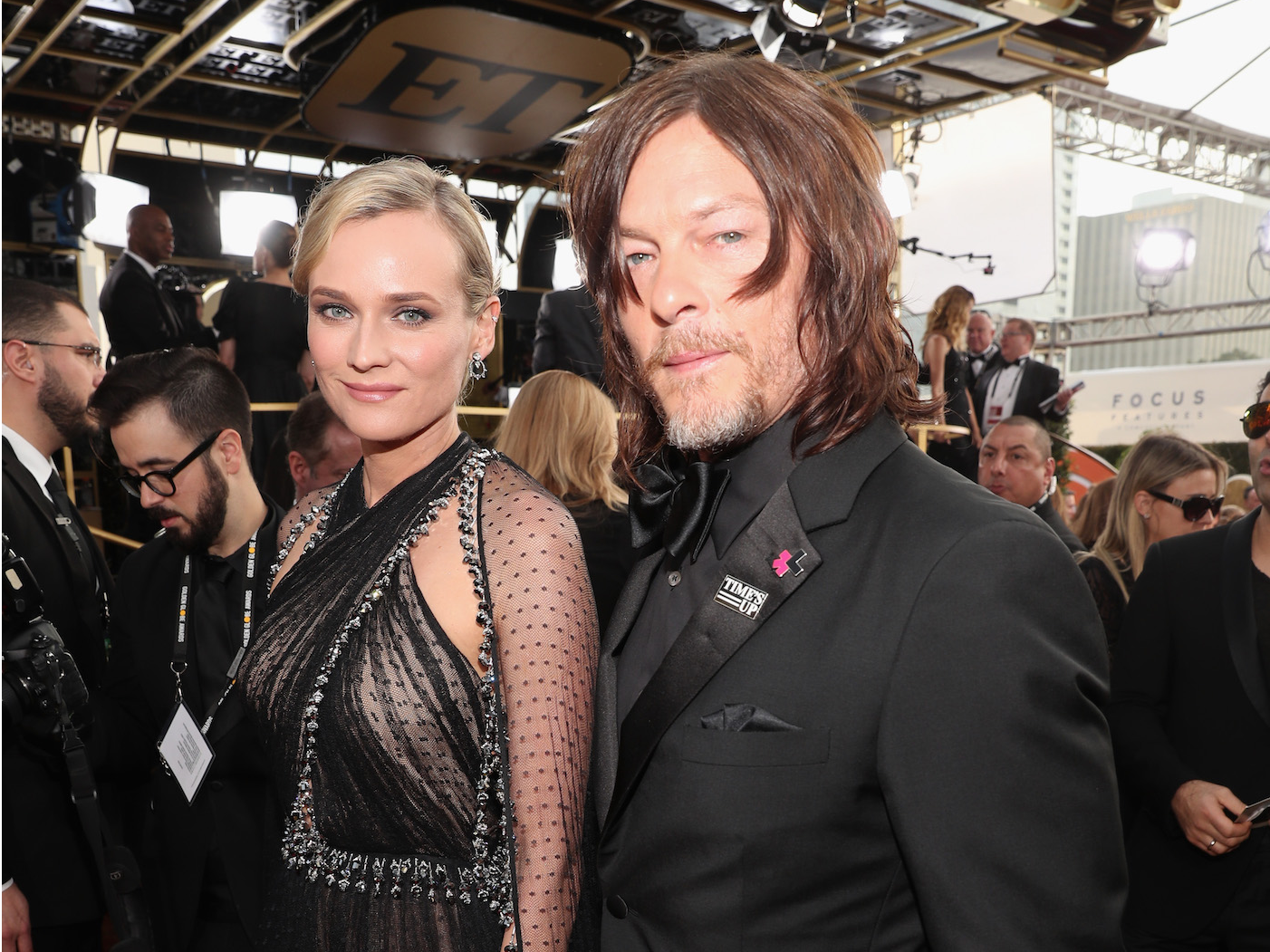 Diane Kruger and Norman Reedus