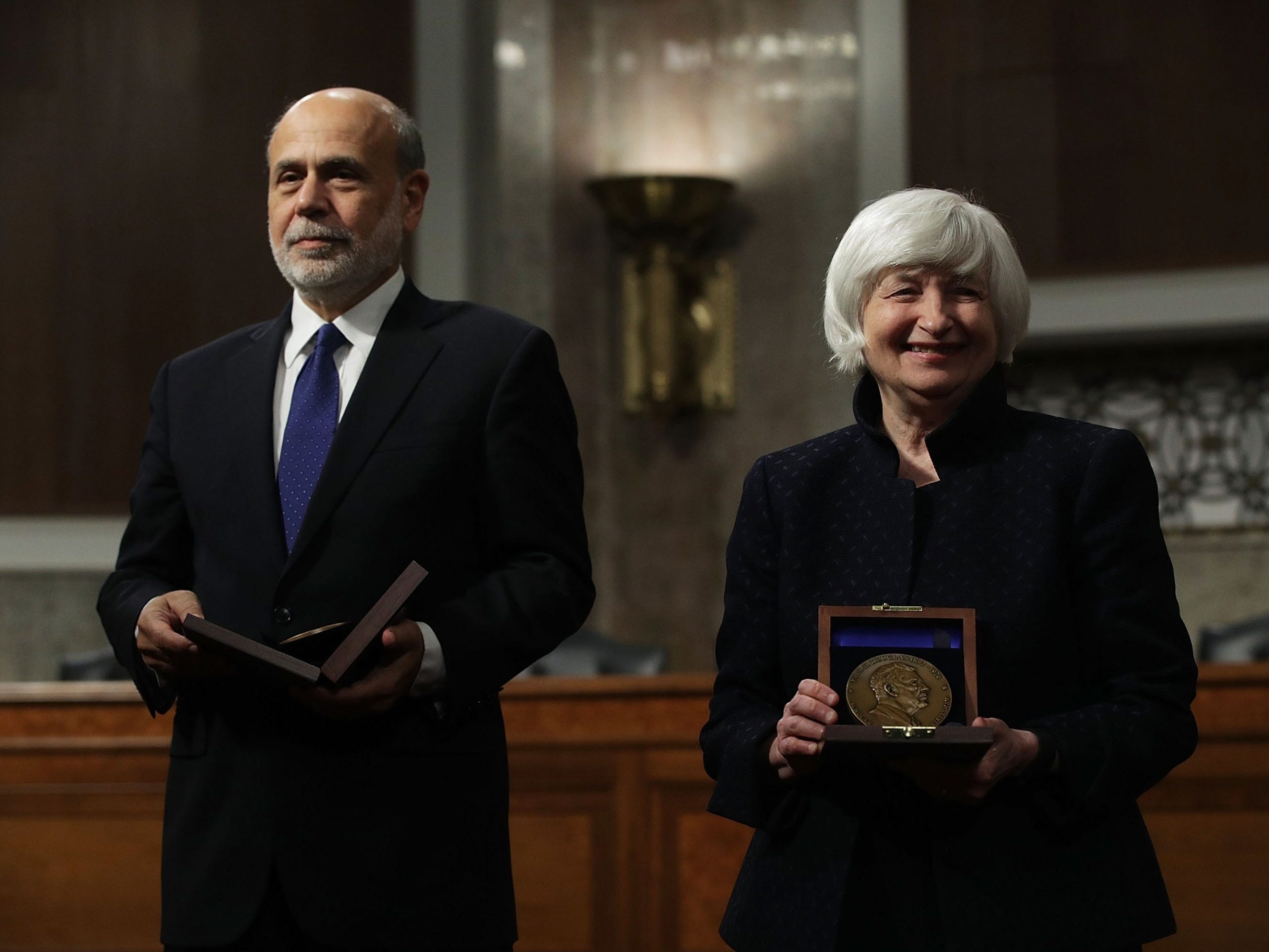Ben Bernanke, Janet Yellen