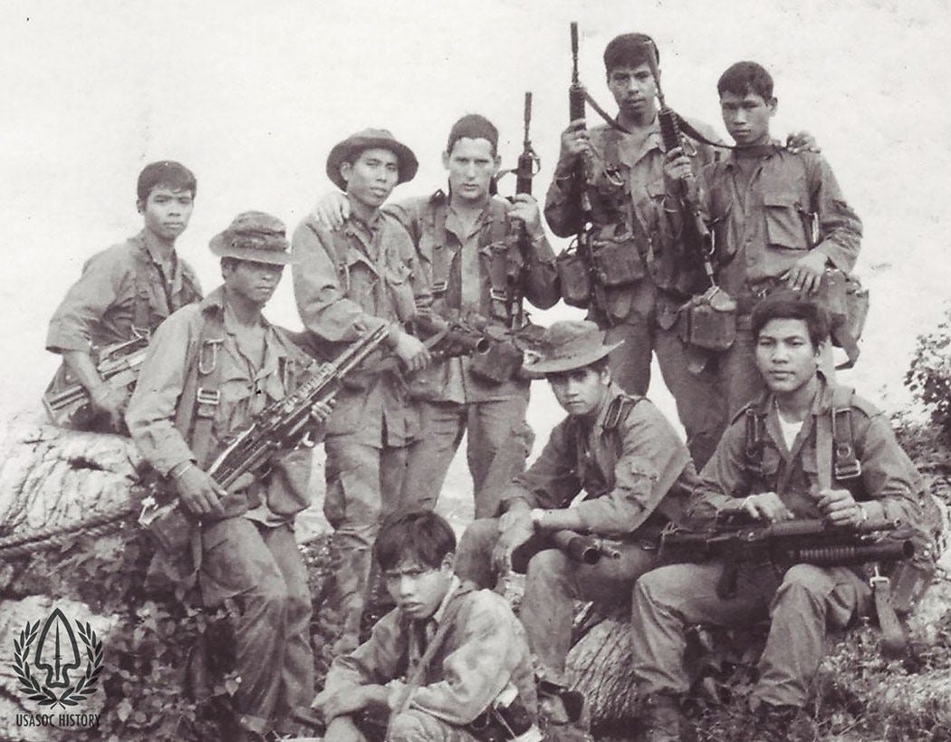 MACV-SOG soldiers troops Vietnam