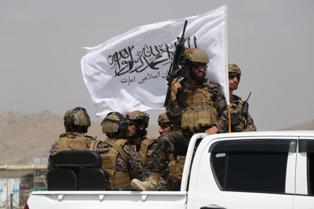 Taliban take control of Hamid Karzai International Airport after the completion of the U.S. withdrawal from Afghanistan, in Kabul, Afghanistan on August 31, 2021.