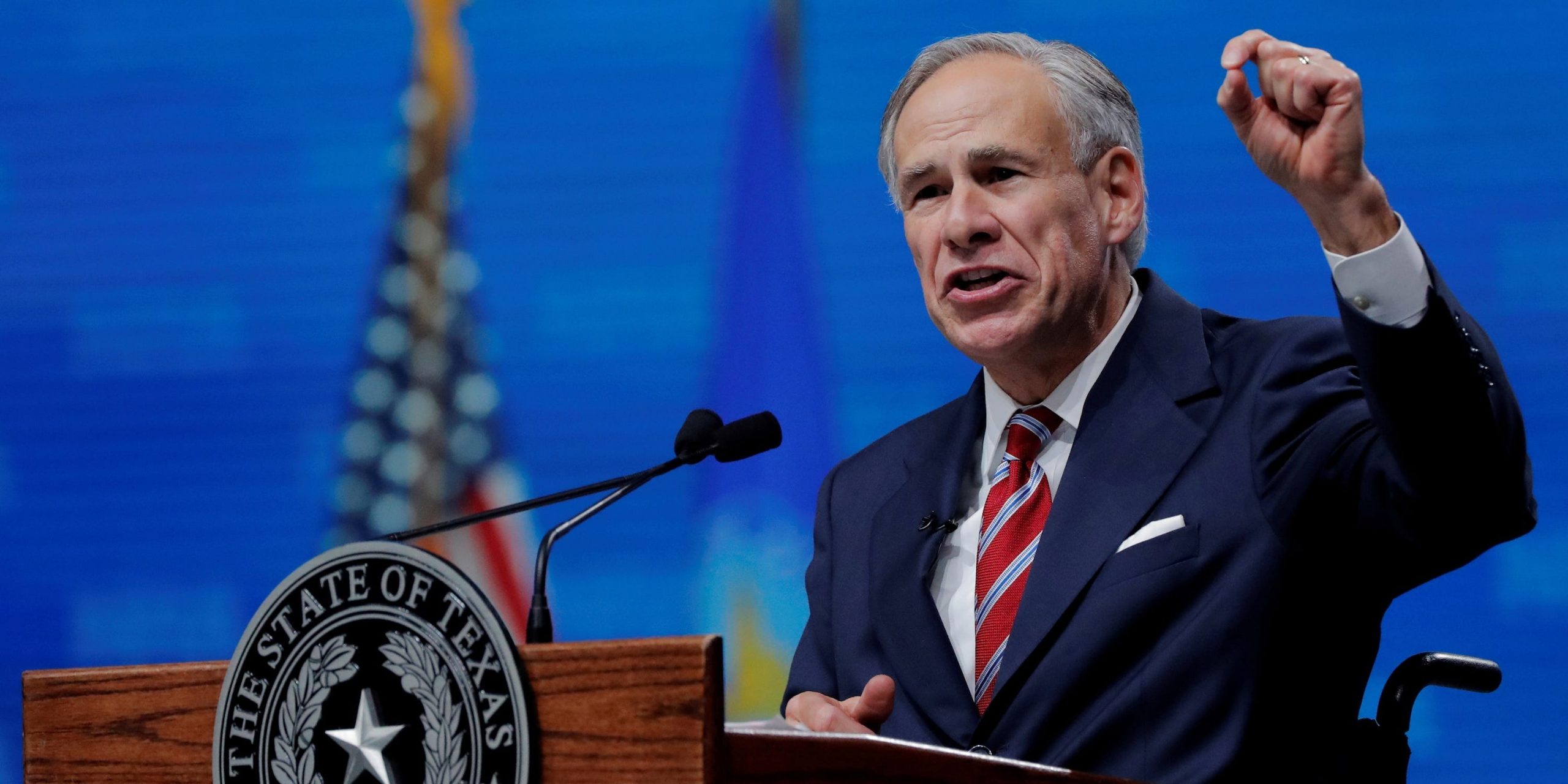 Texas Gov. Greg Abbott.