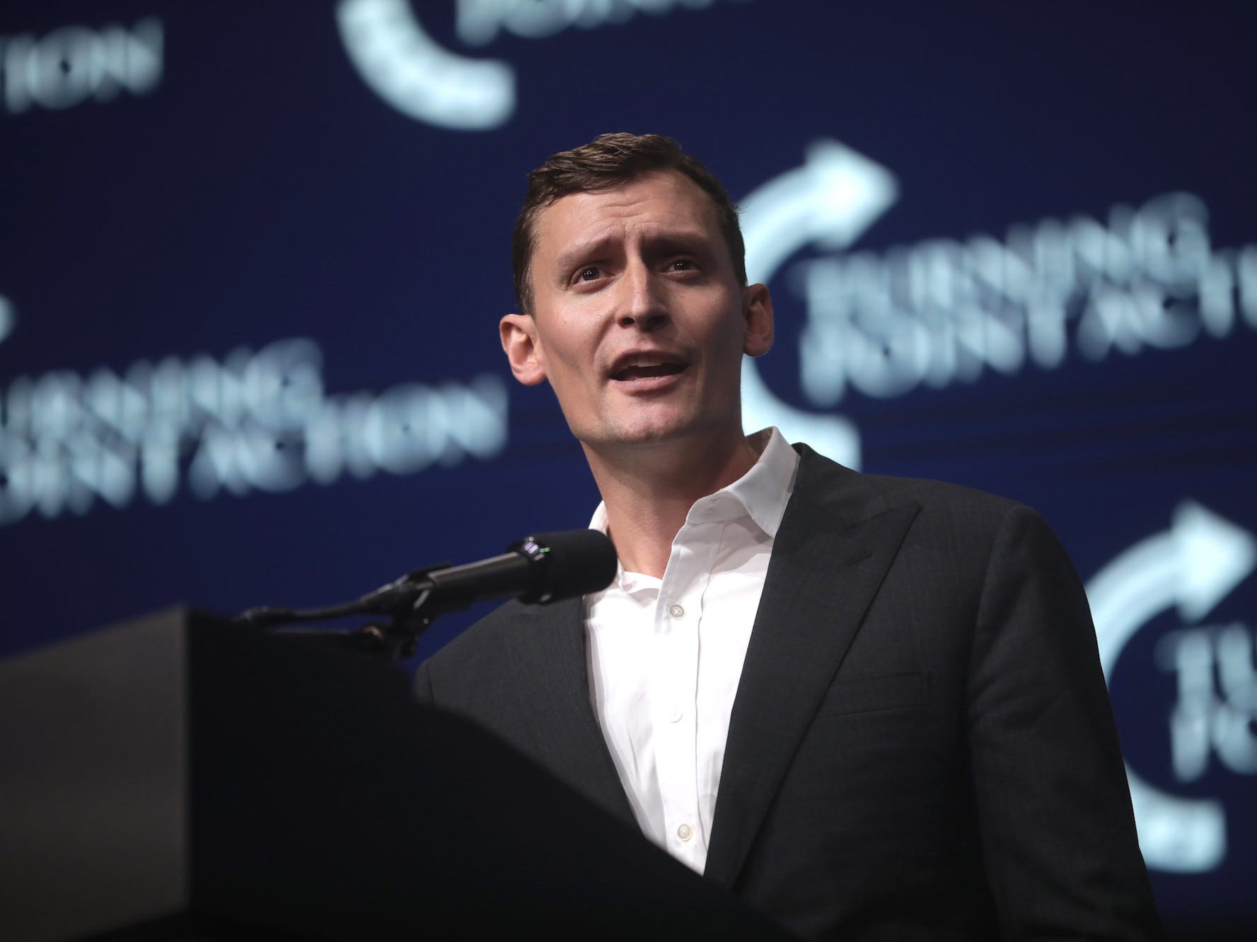 GOP Senate candidate Blake Masters chief operating officer of Thiel Capital and president of the Thiel Foundation.