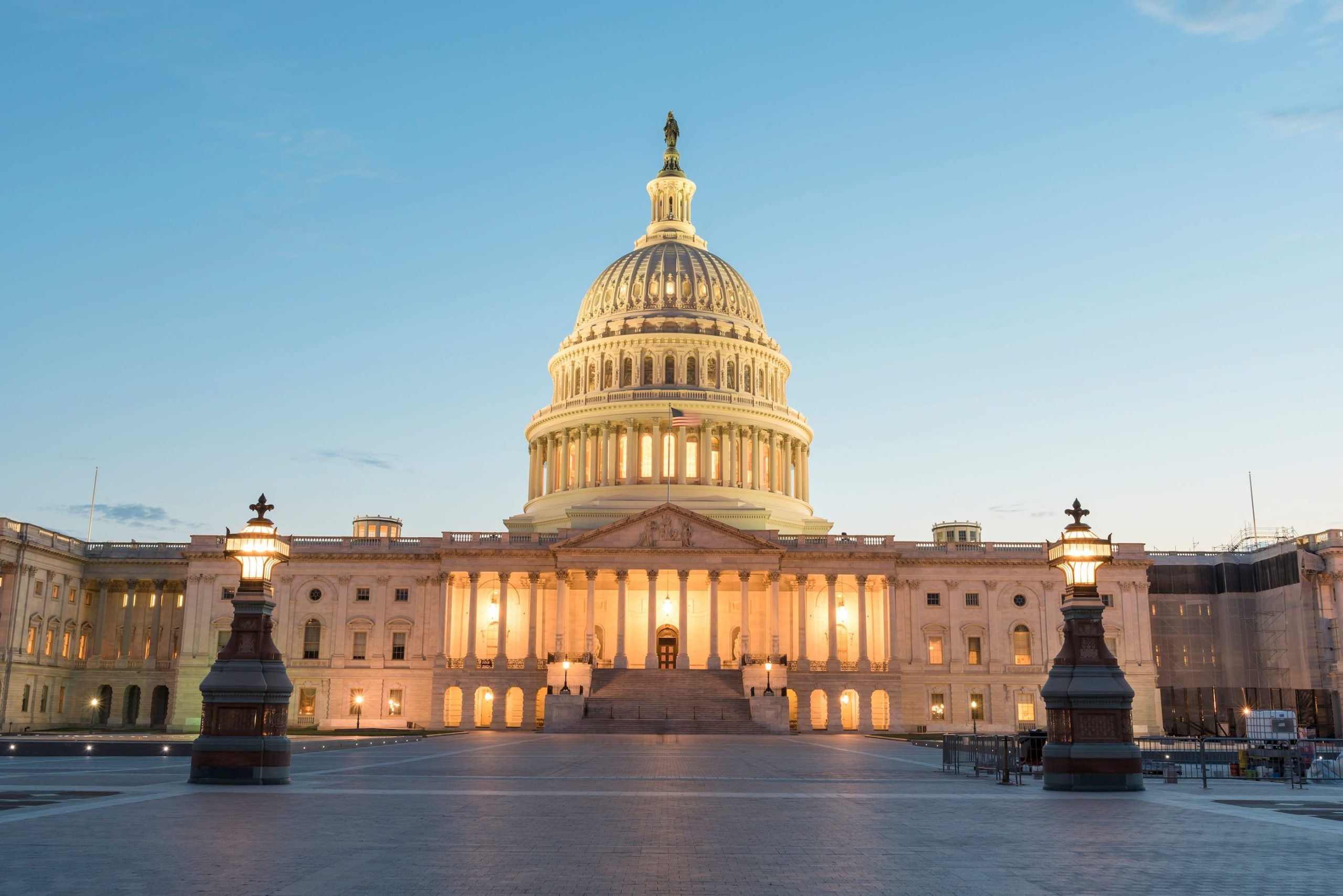 Congress at sunset